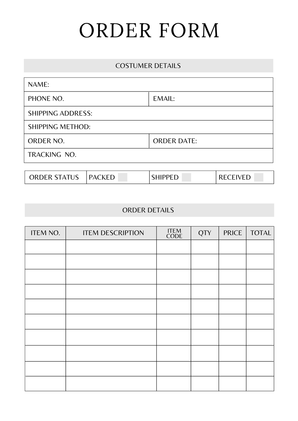 Shopify Success Planner