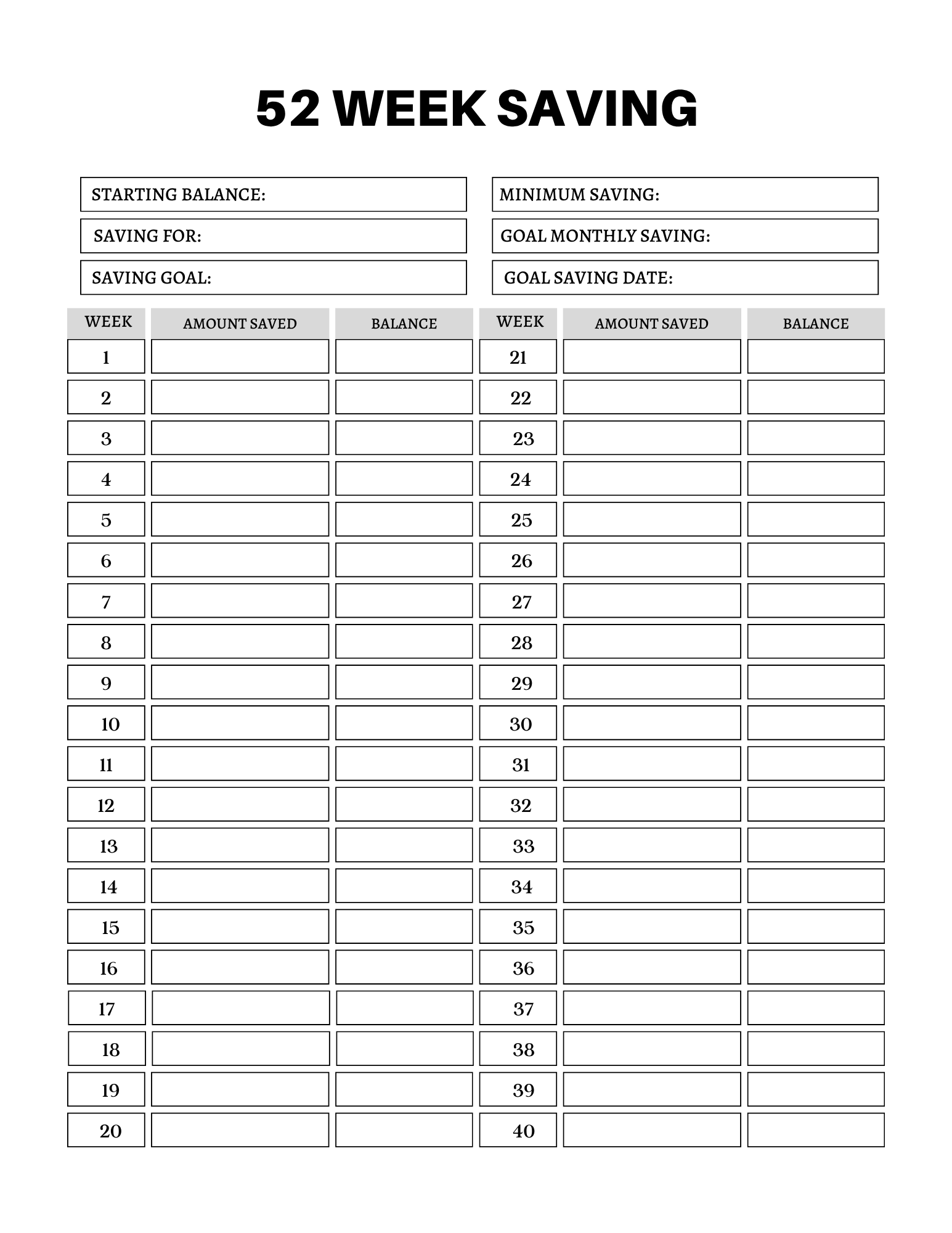Budget & Financial Planner