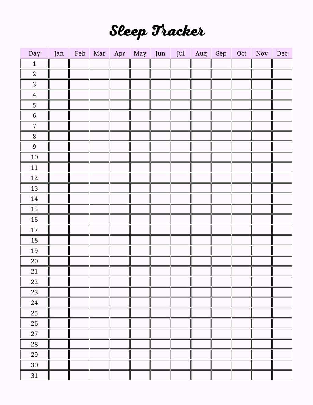 Colorful Self Care Planner