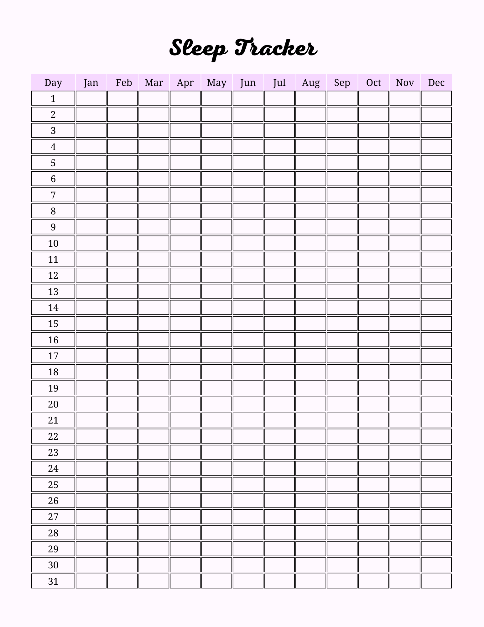 Colorful Self Care Planner