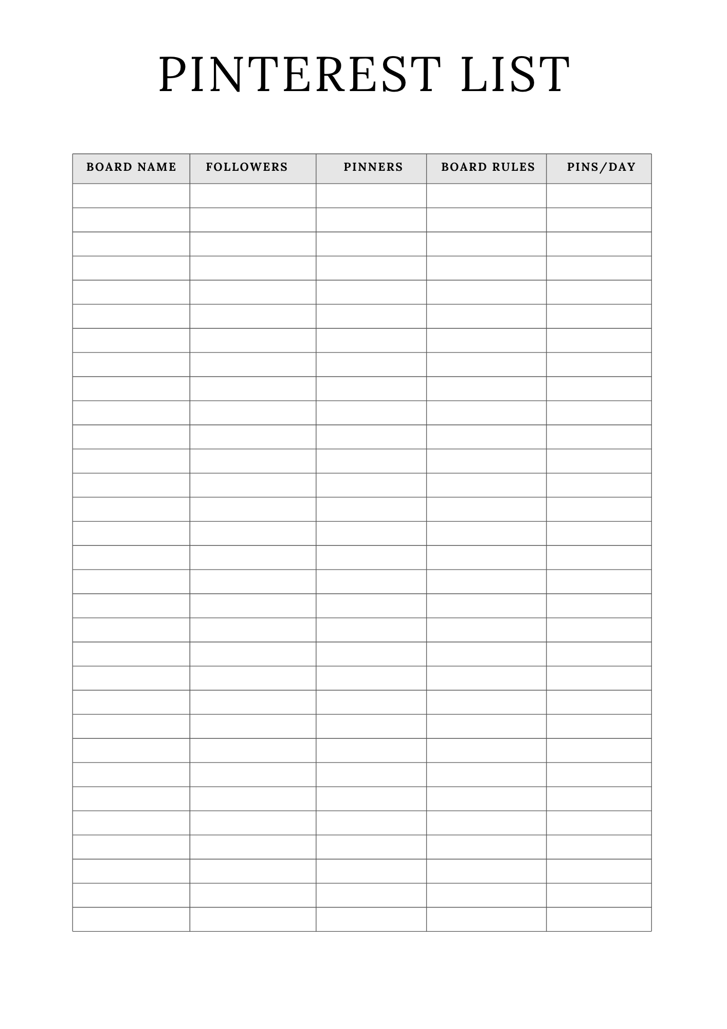 Digital Product Planner