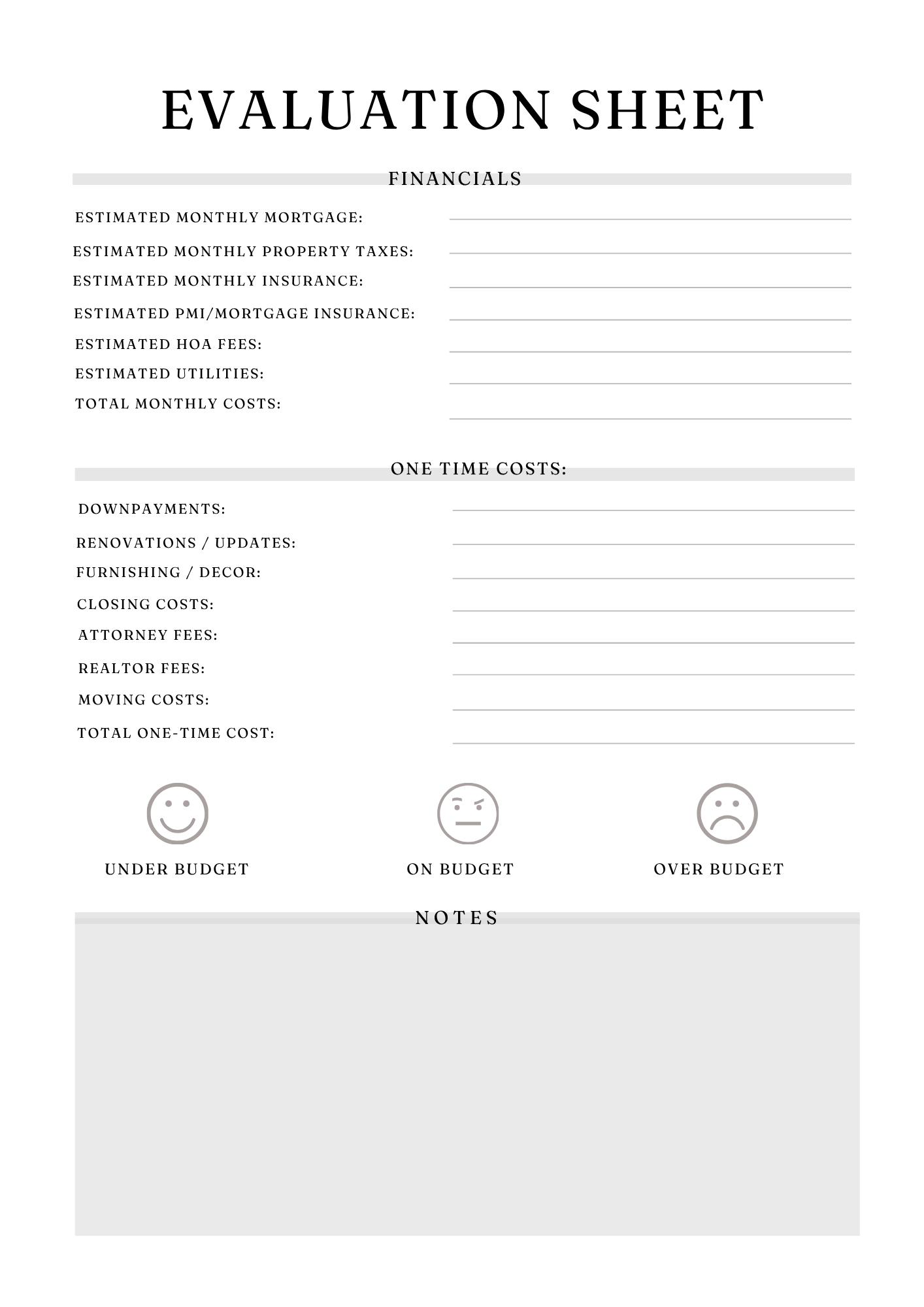 Ultimate Home Buyer Planner