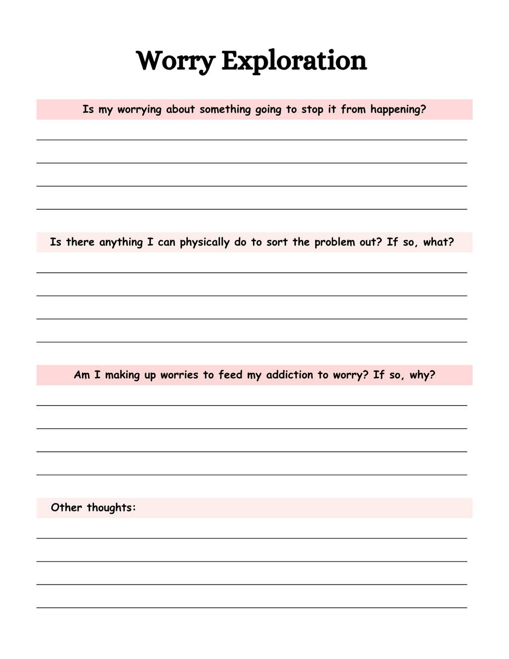 Mental Health Planner 56 Colorful