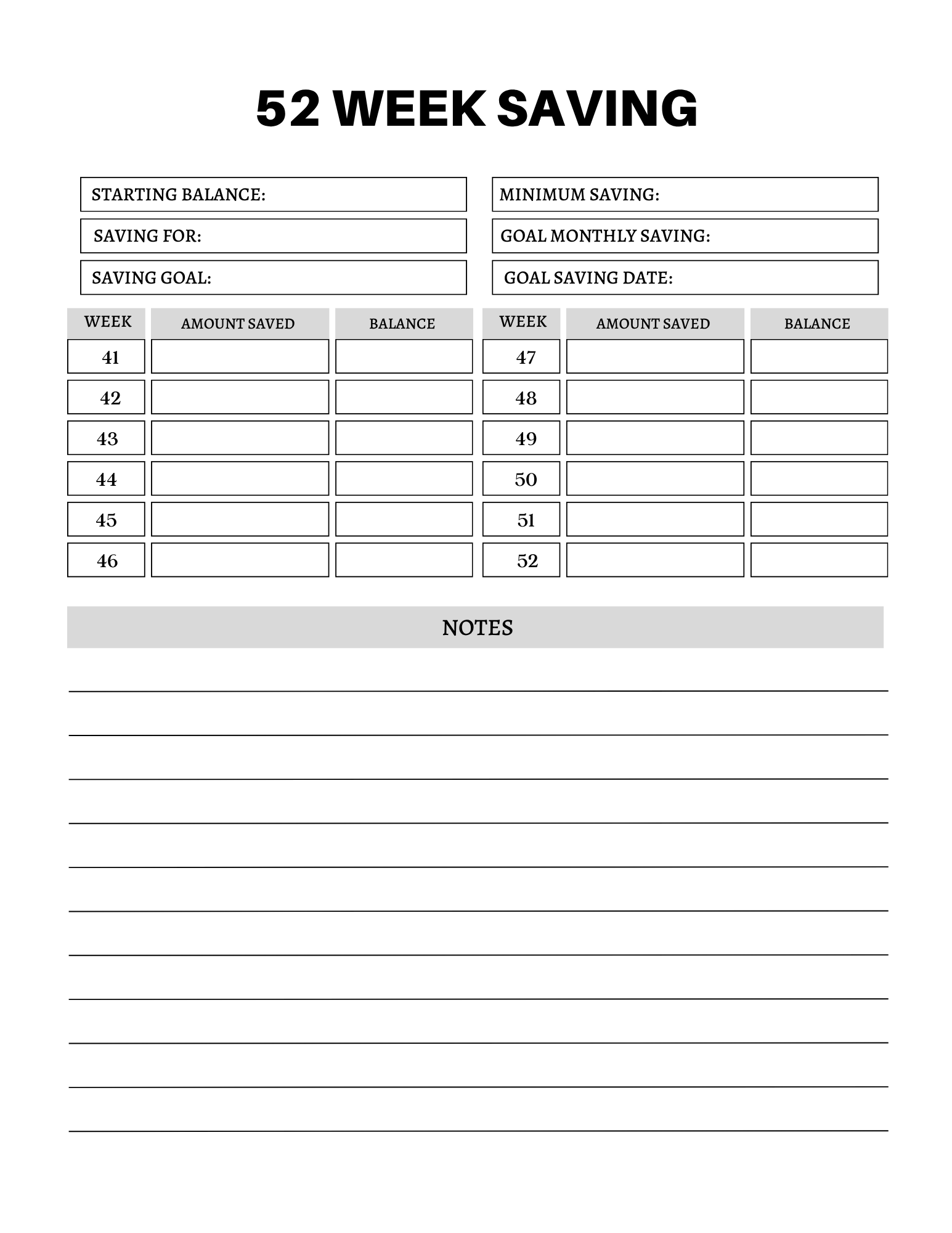 Budget & Financial Planner