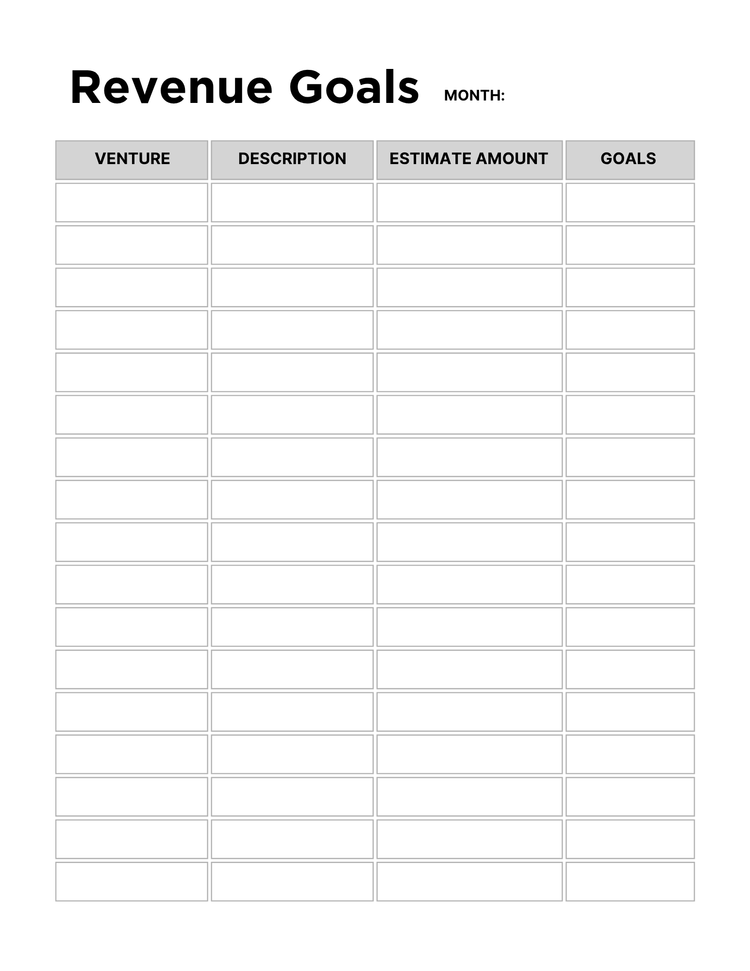 Side Hustle Planner