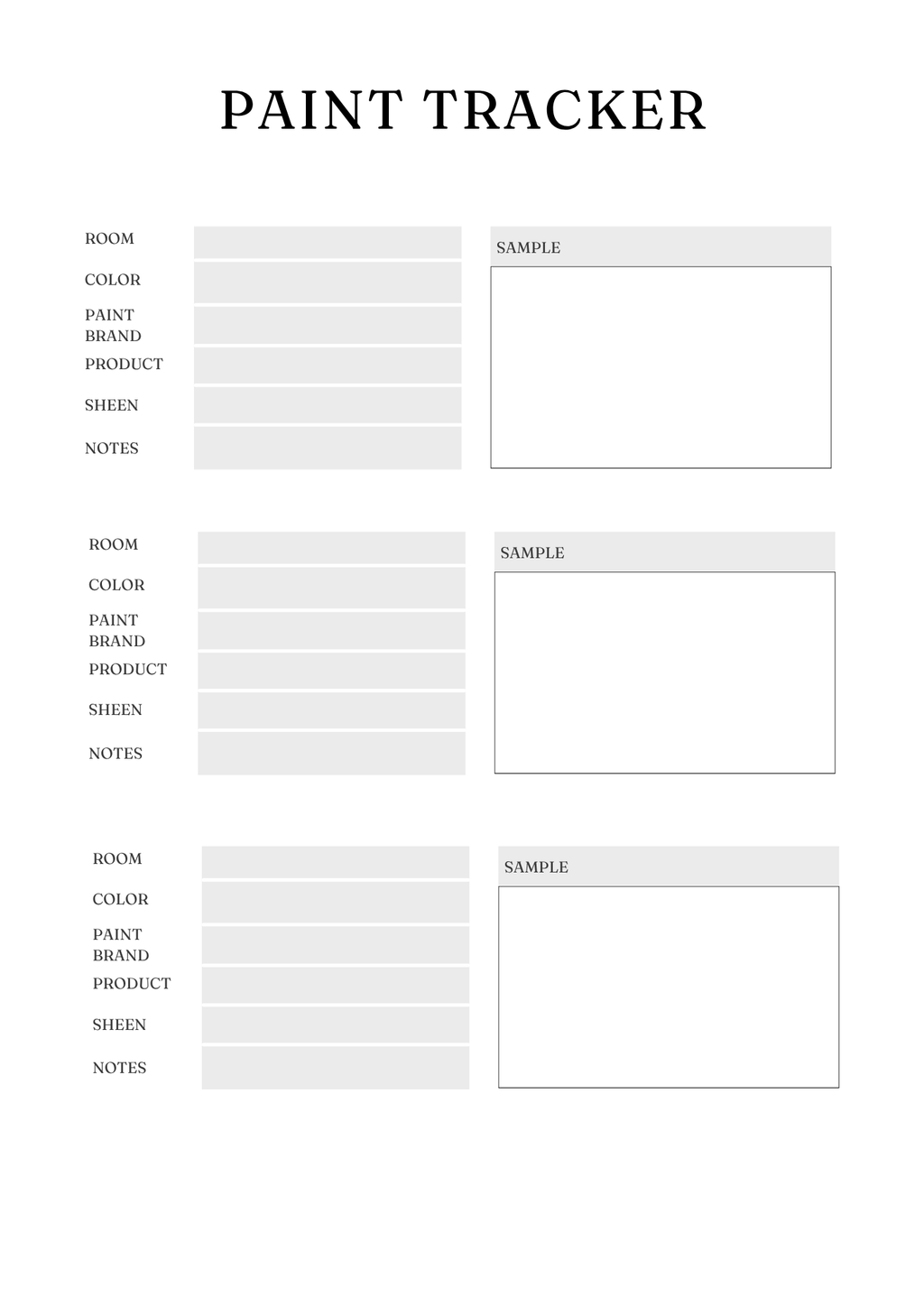 Household Management Planner