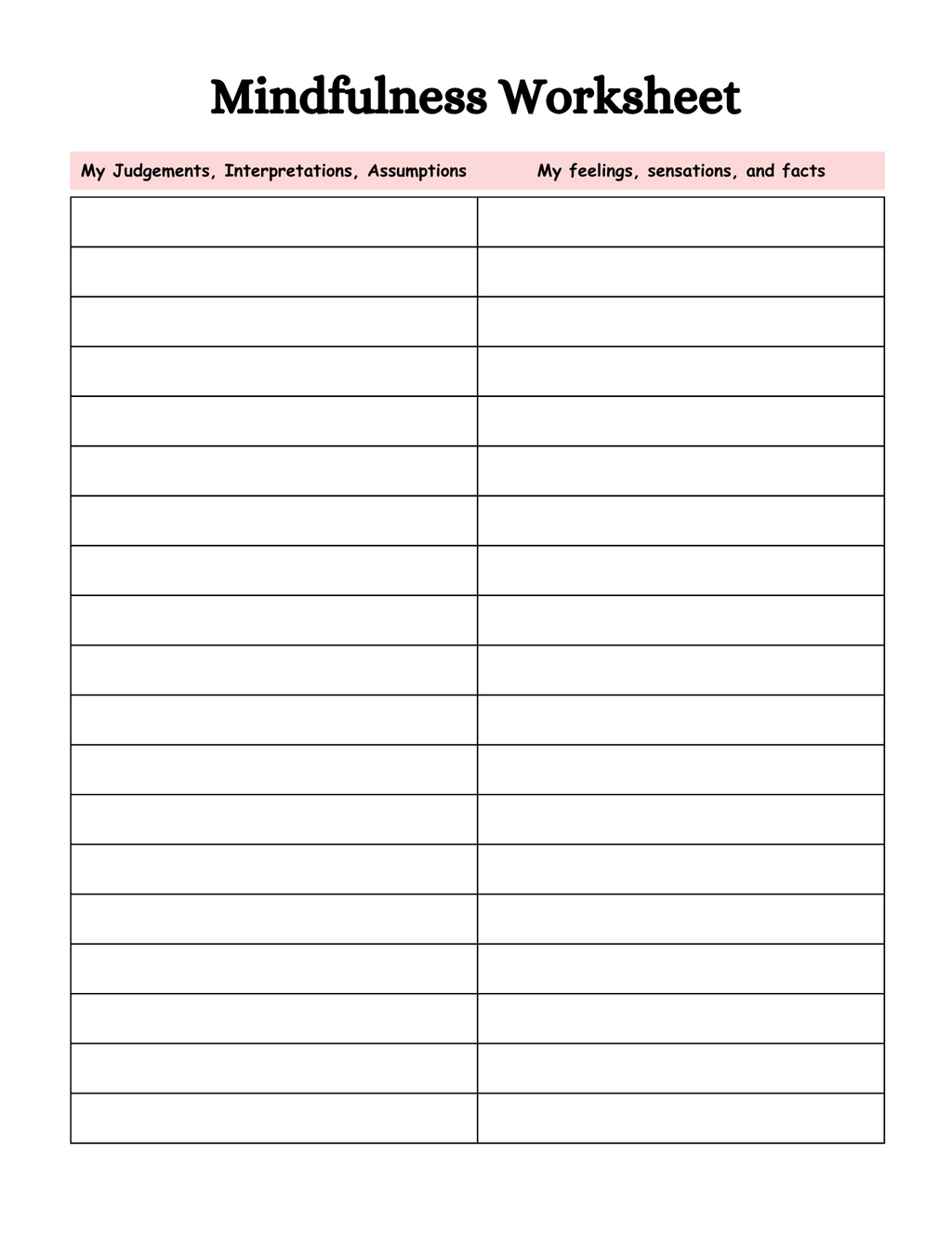 Mental Health Planner 56 Colorful