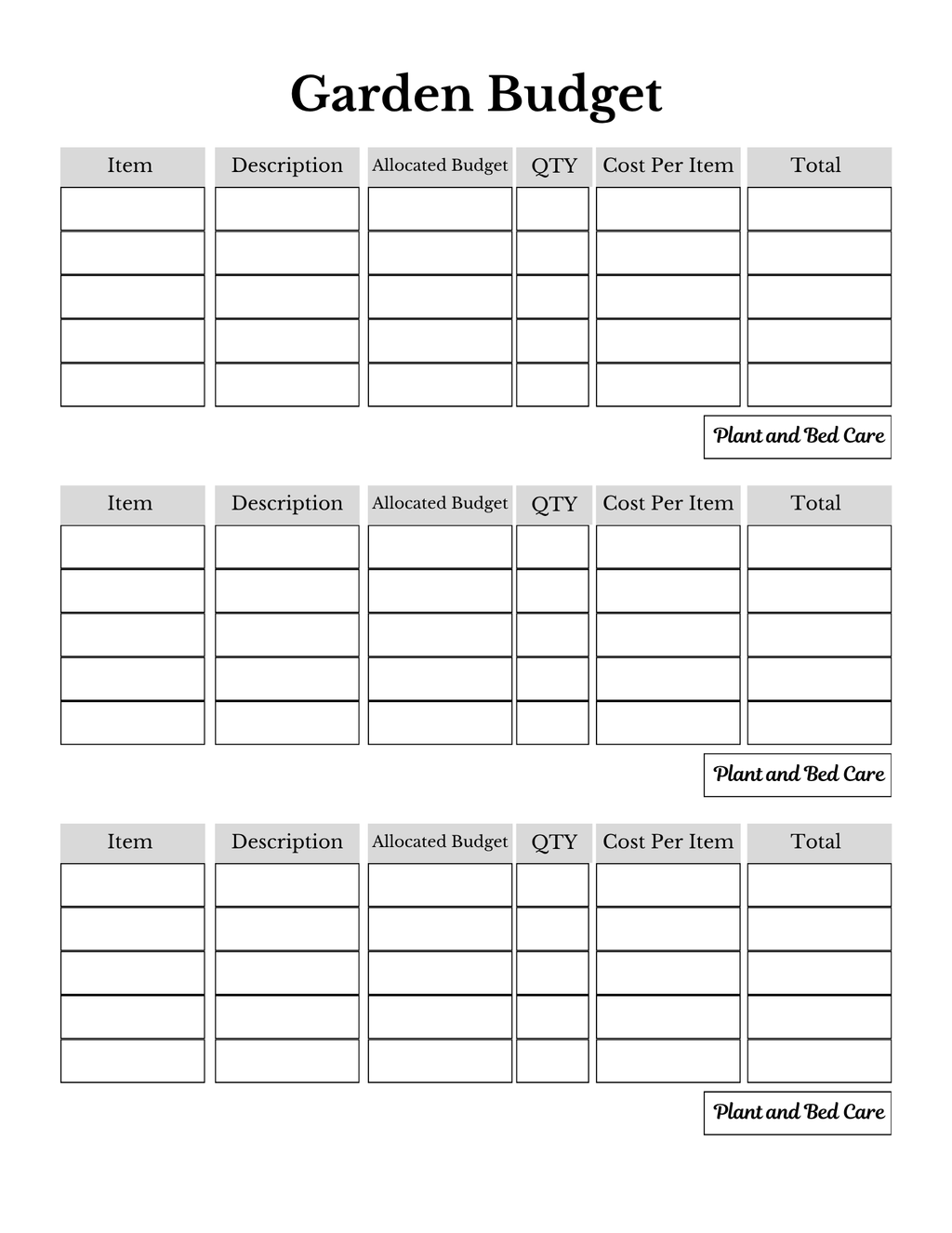 Complete Household Planner