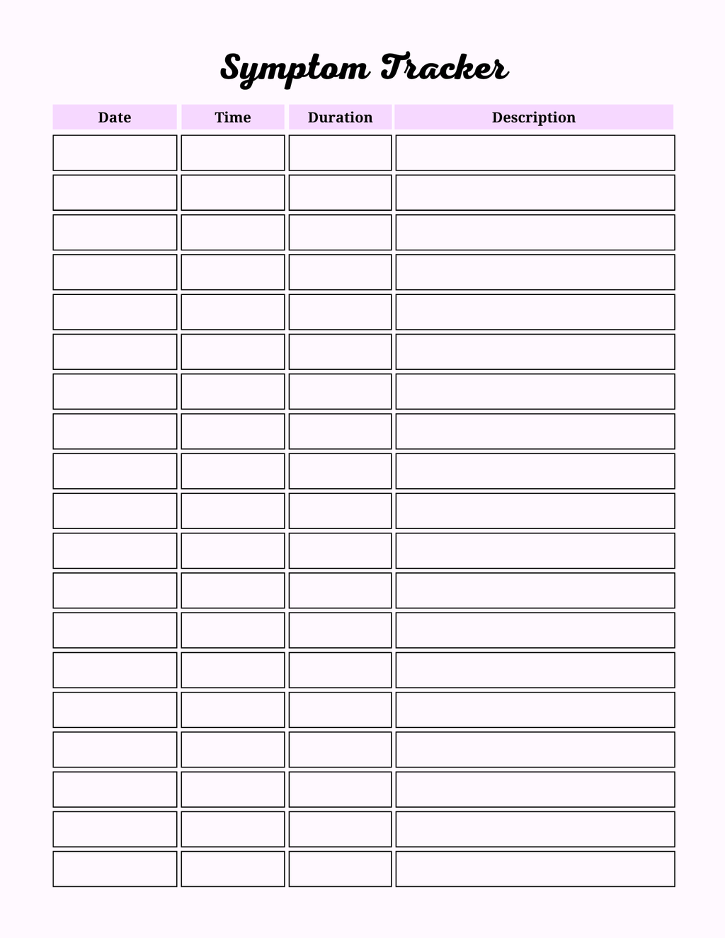 Colorful Self Care Planner