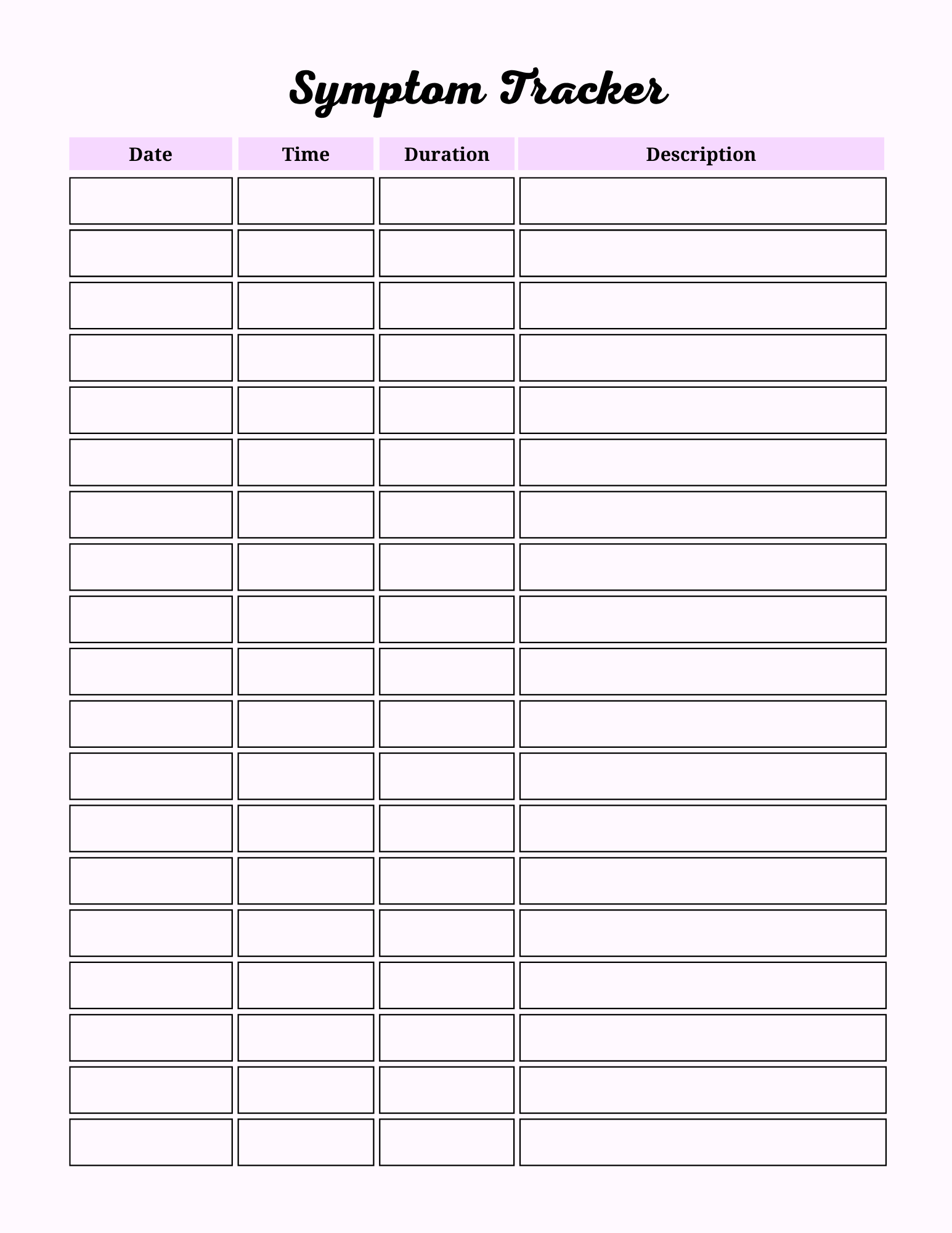 Colorful Self Care Planner