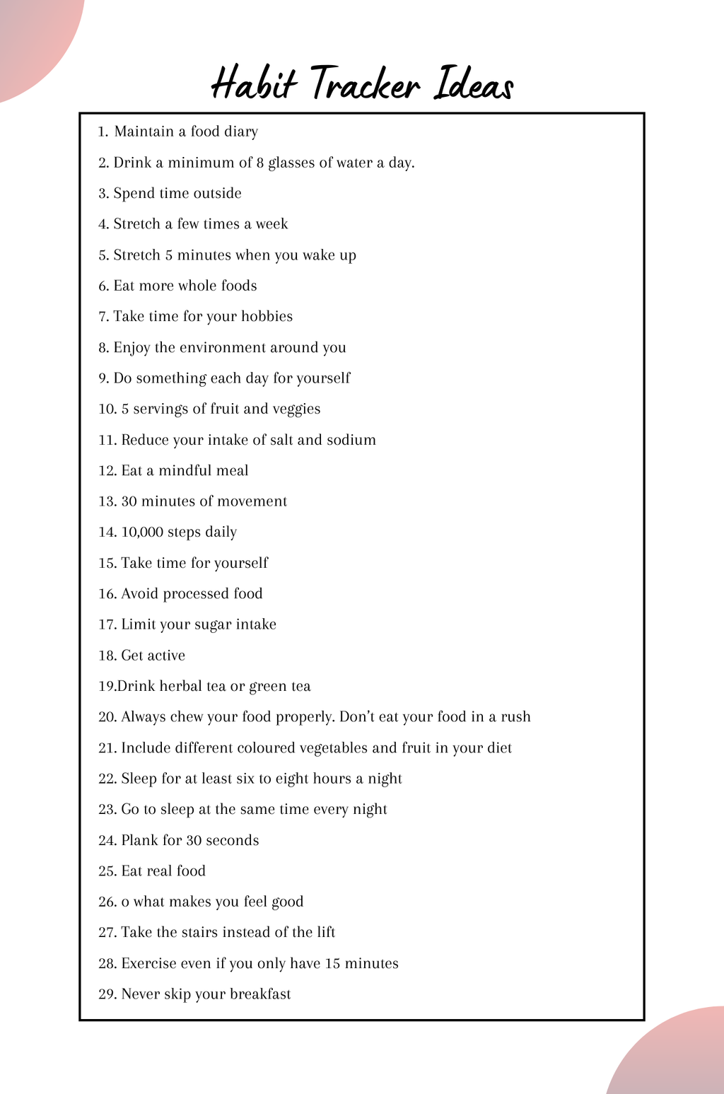 Transform 12 Weight Loss Planner