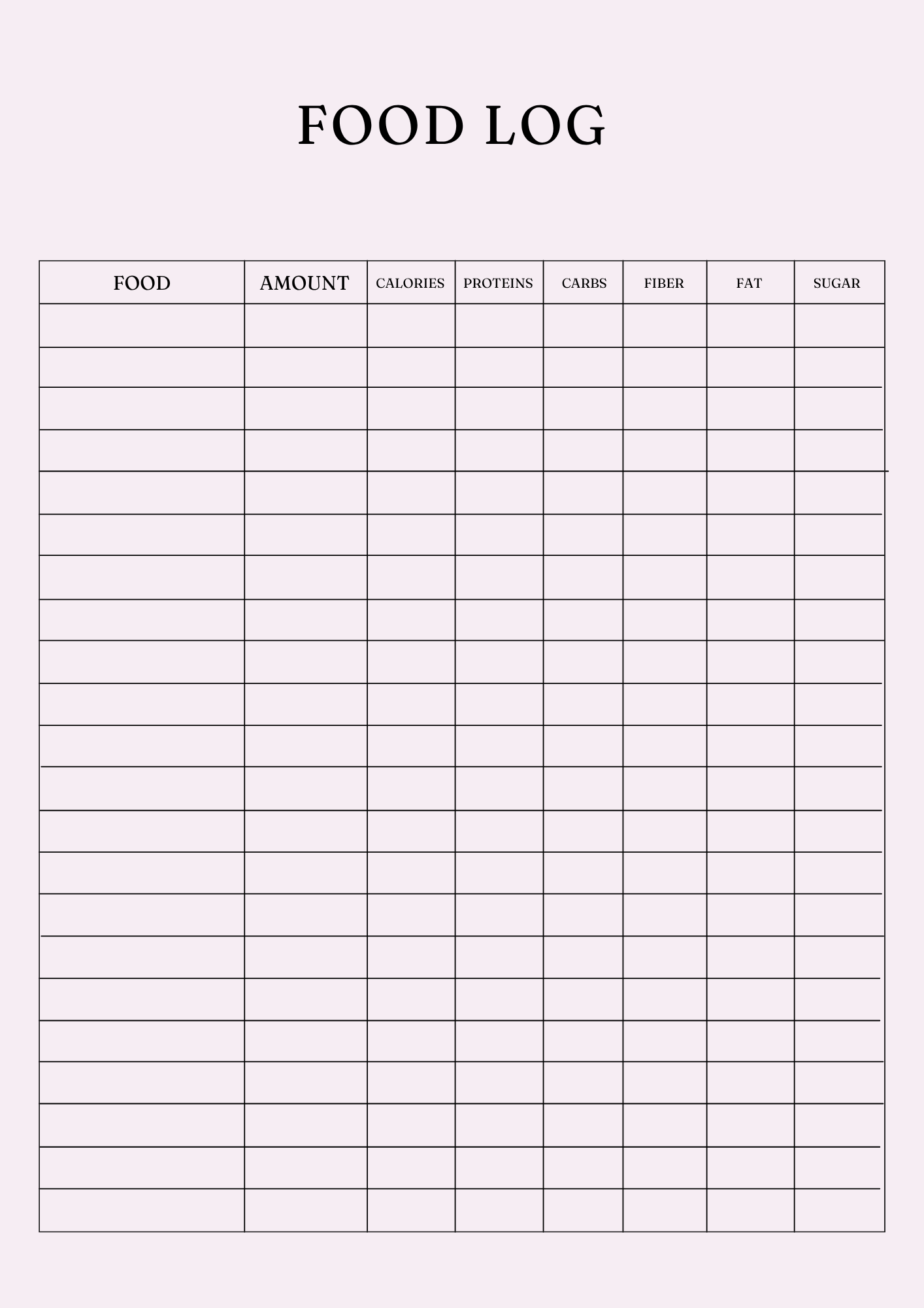 Ultimate Nutrition Wellness Planner