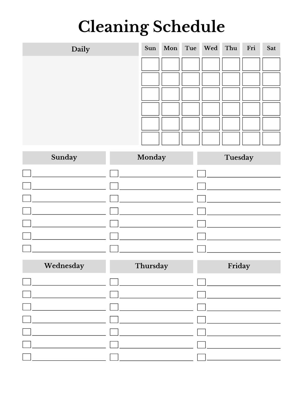 Complete Household Planner