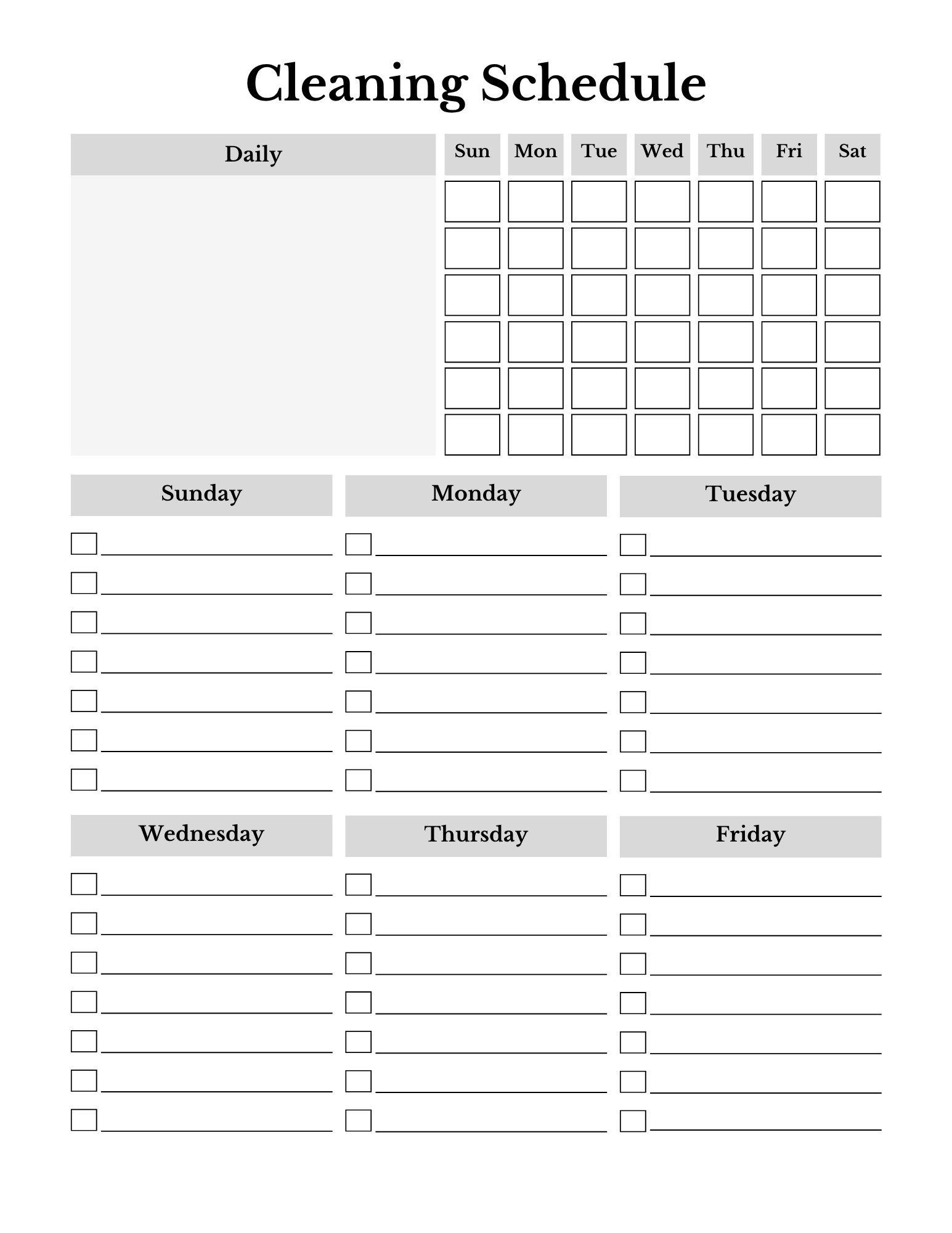 Complete Household Planner