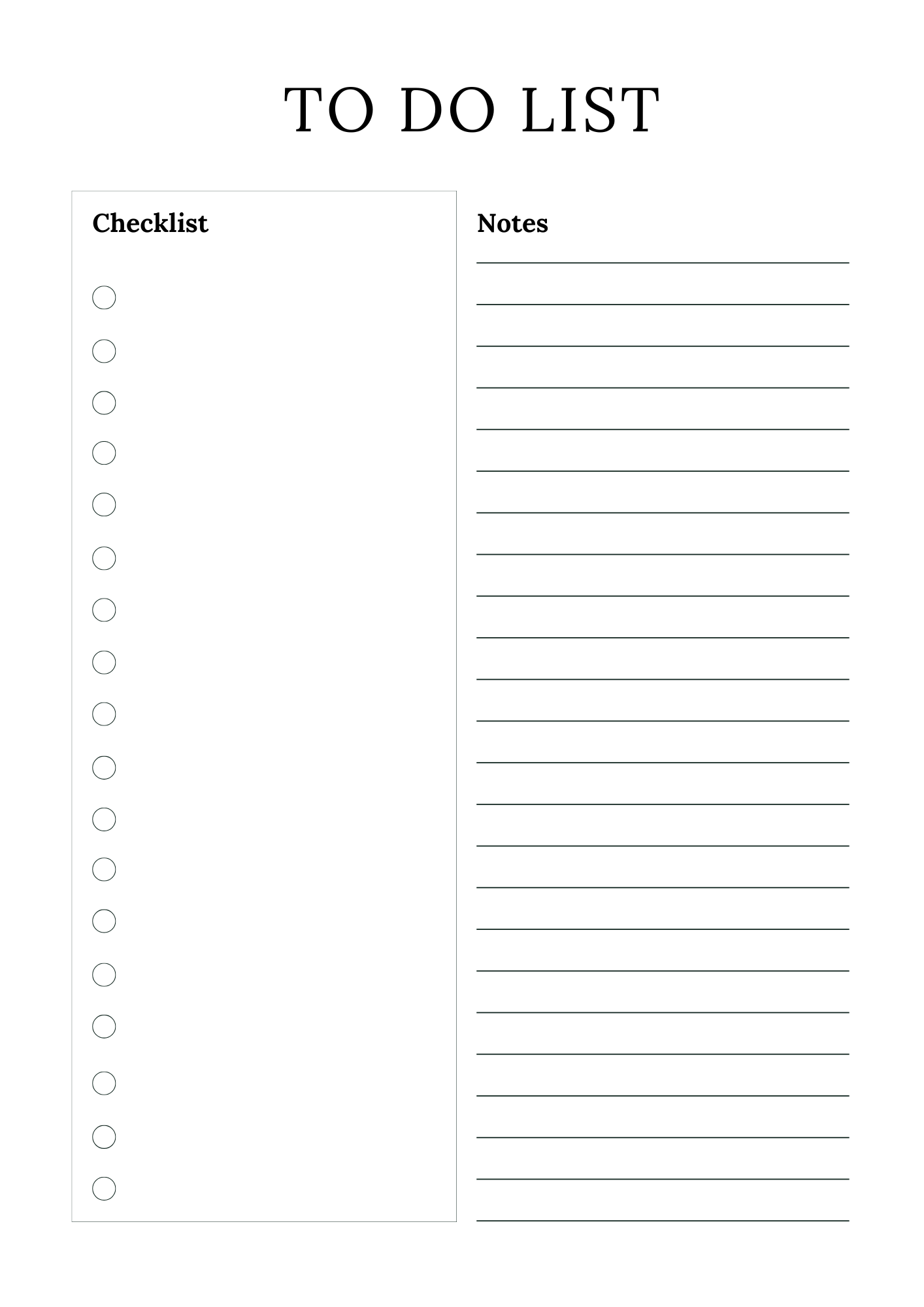 Digital Product Planner