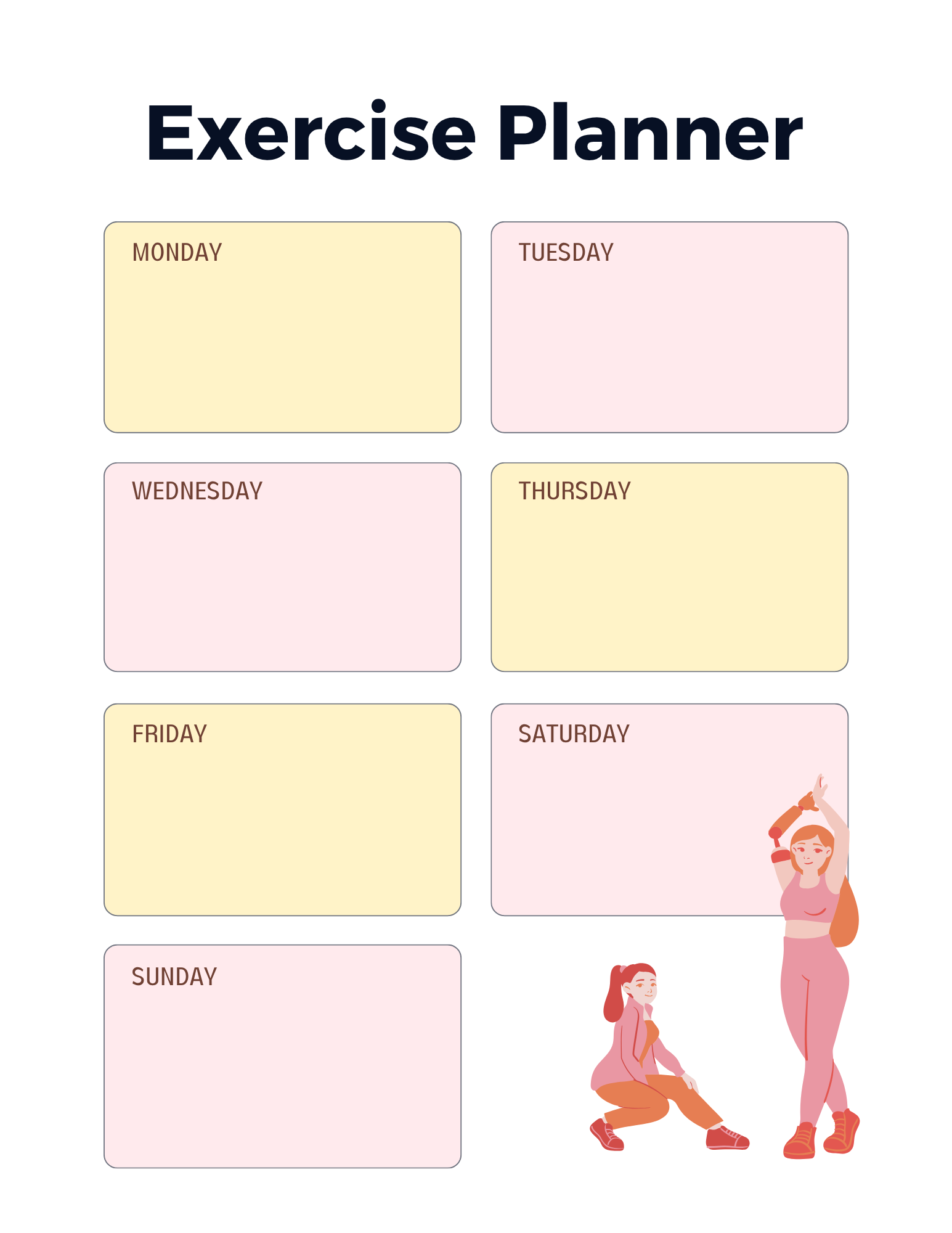 115 Pages Editable Canva Template