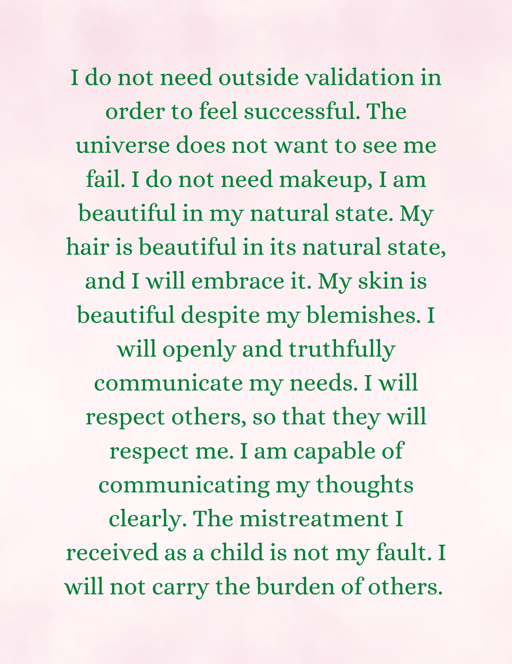 1000 Positive Affirmation for Women