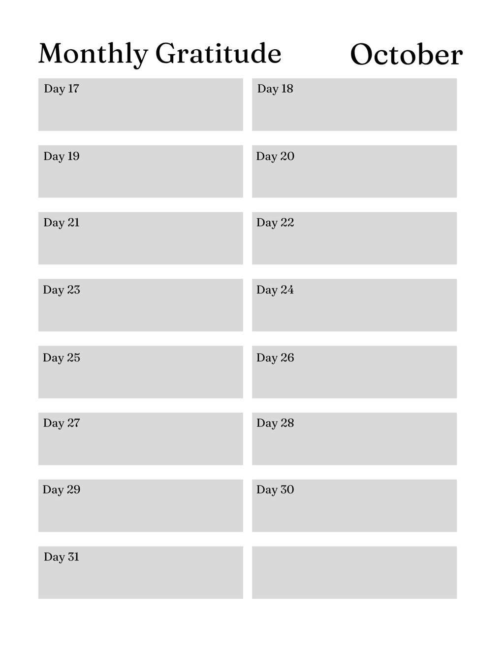 Serenity Prayer Journal