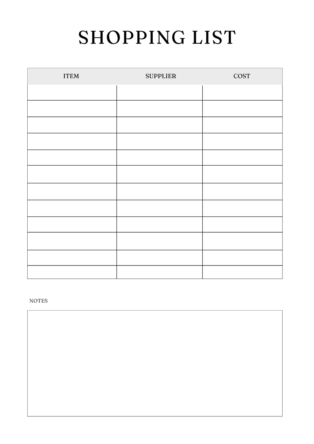 Household Management Planner