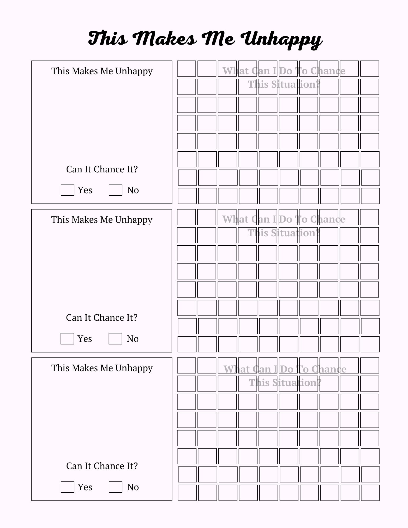 Colorful Self Care Planner