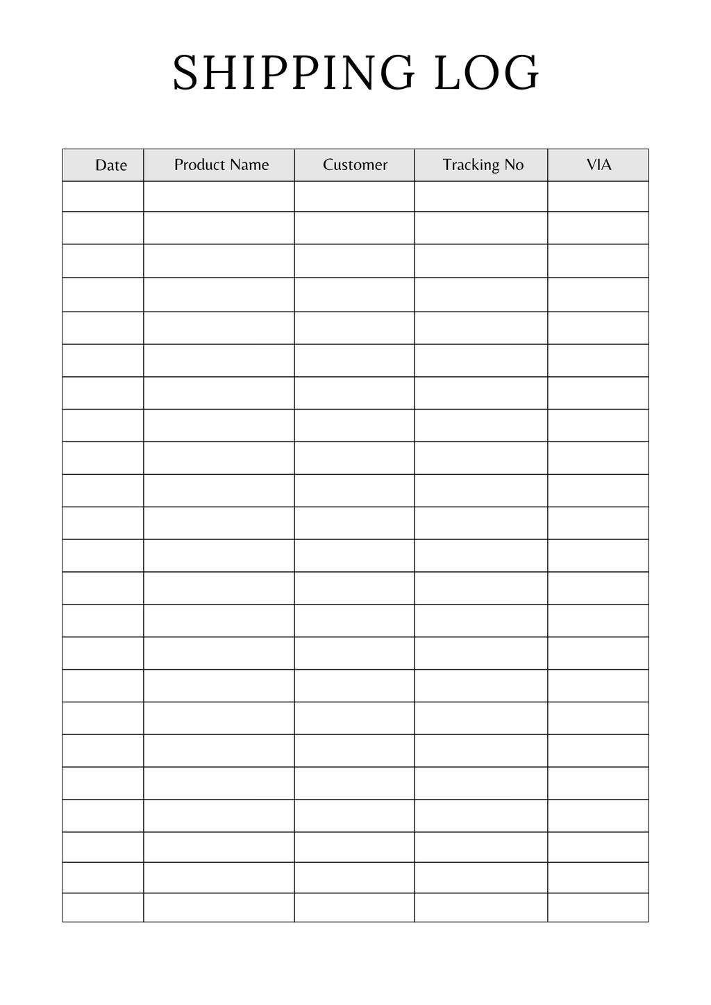 Shopify Success Planner