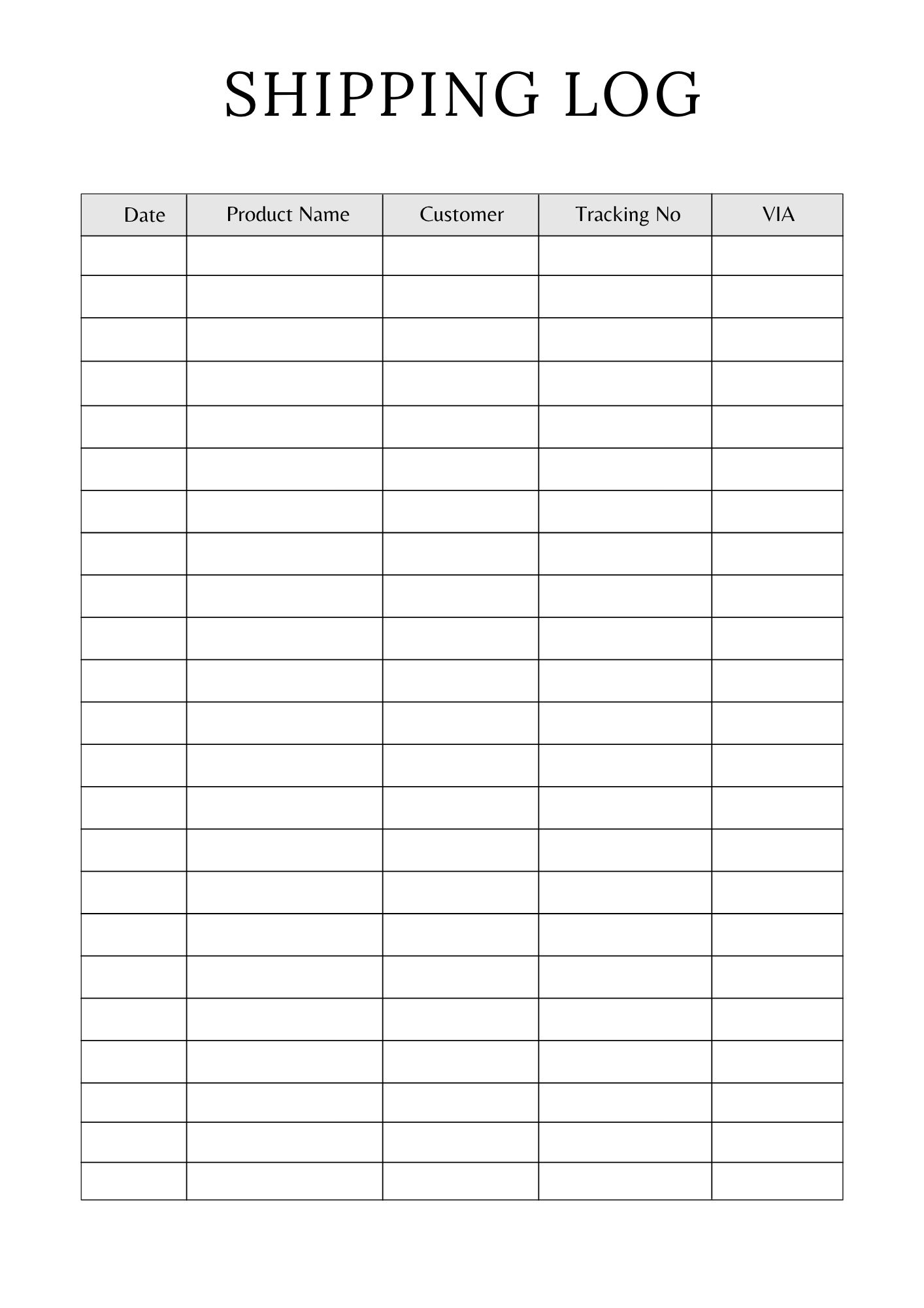 Shopify Success Planner