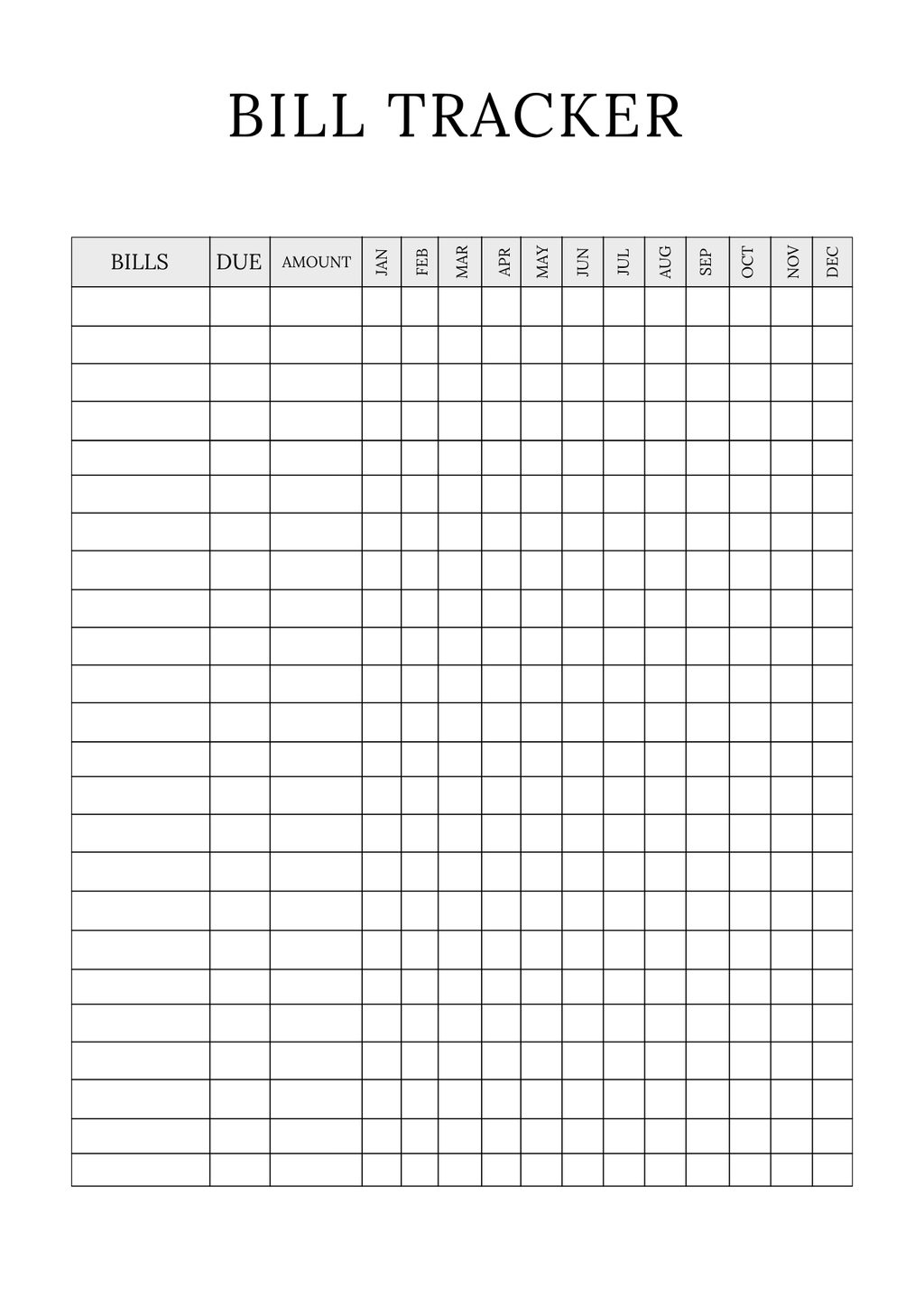 Complete Online Shop Planner