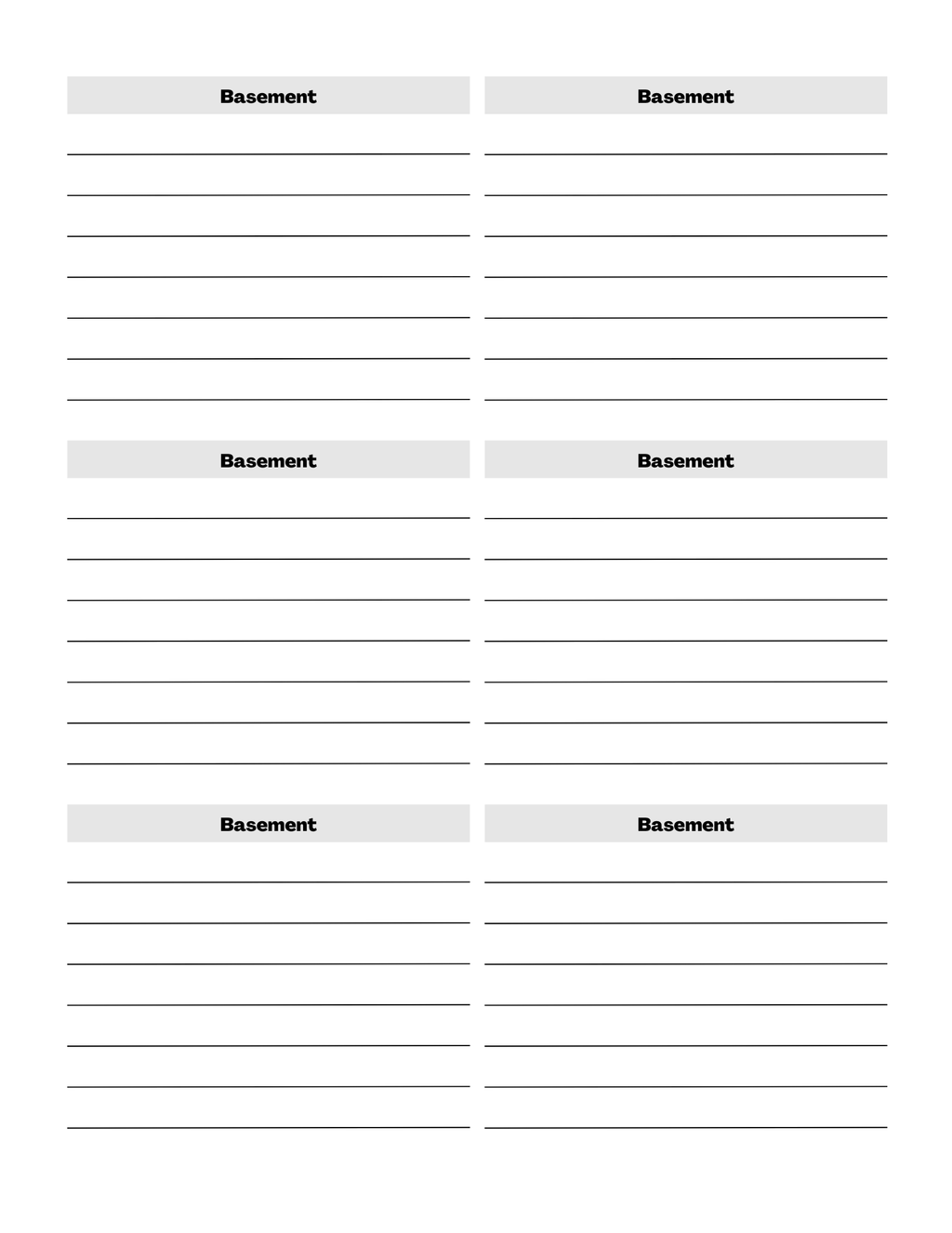 Essential Moving Planner