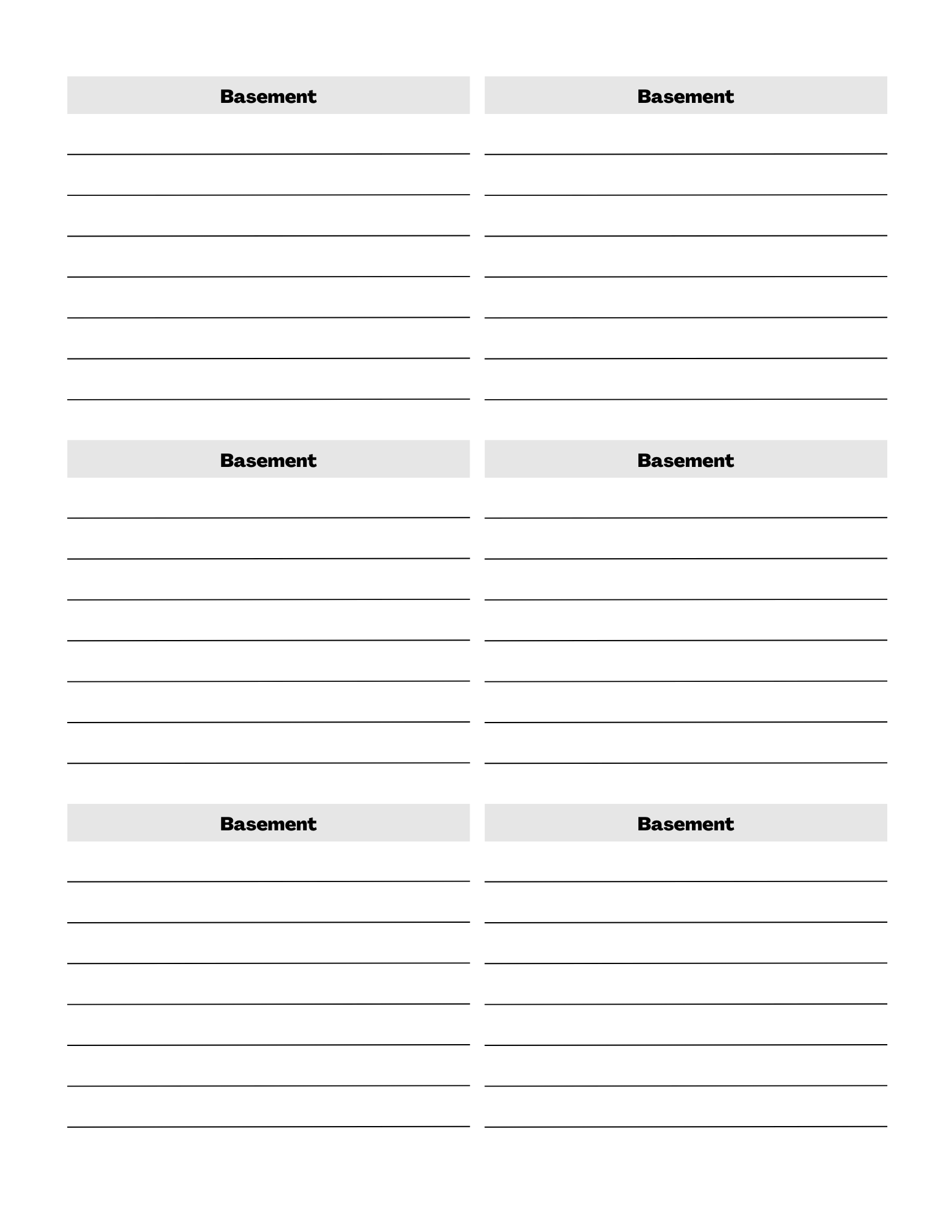 Essential Moving Planner