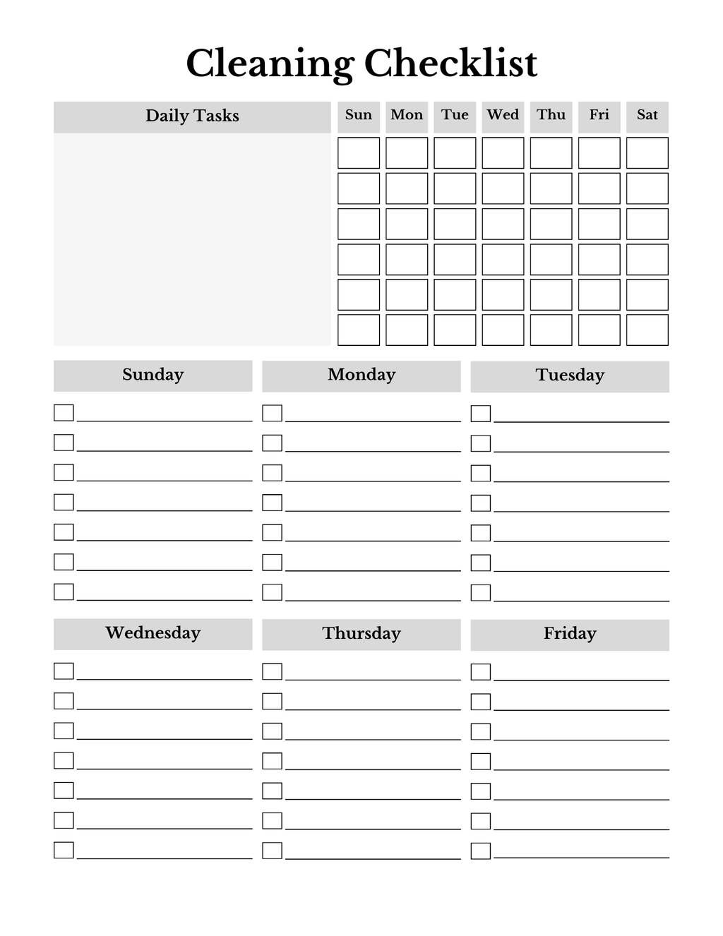 Complete Household Planner