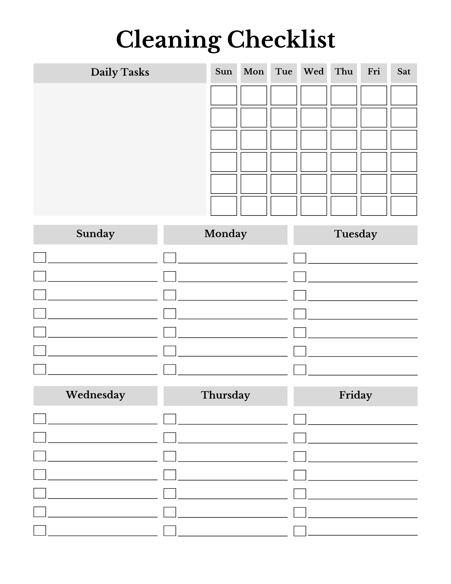 Complete Household Planner
