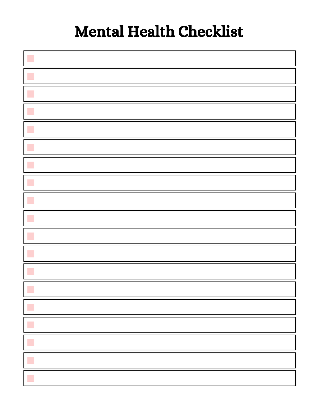 Mental Health Planner 56 Colorful