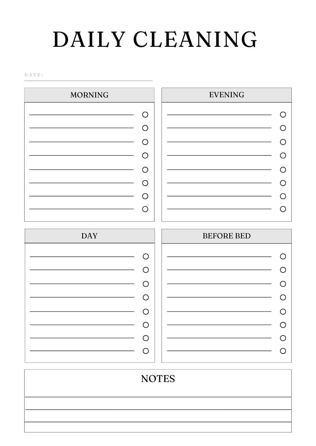 Household Management Planner