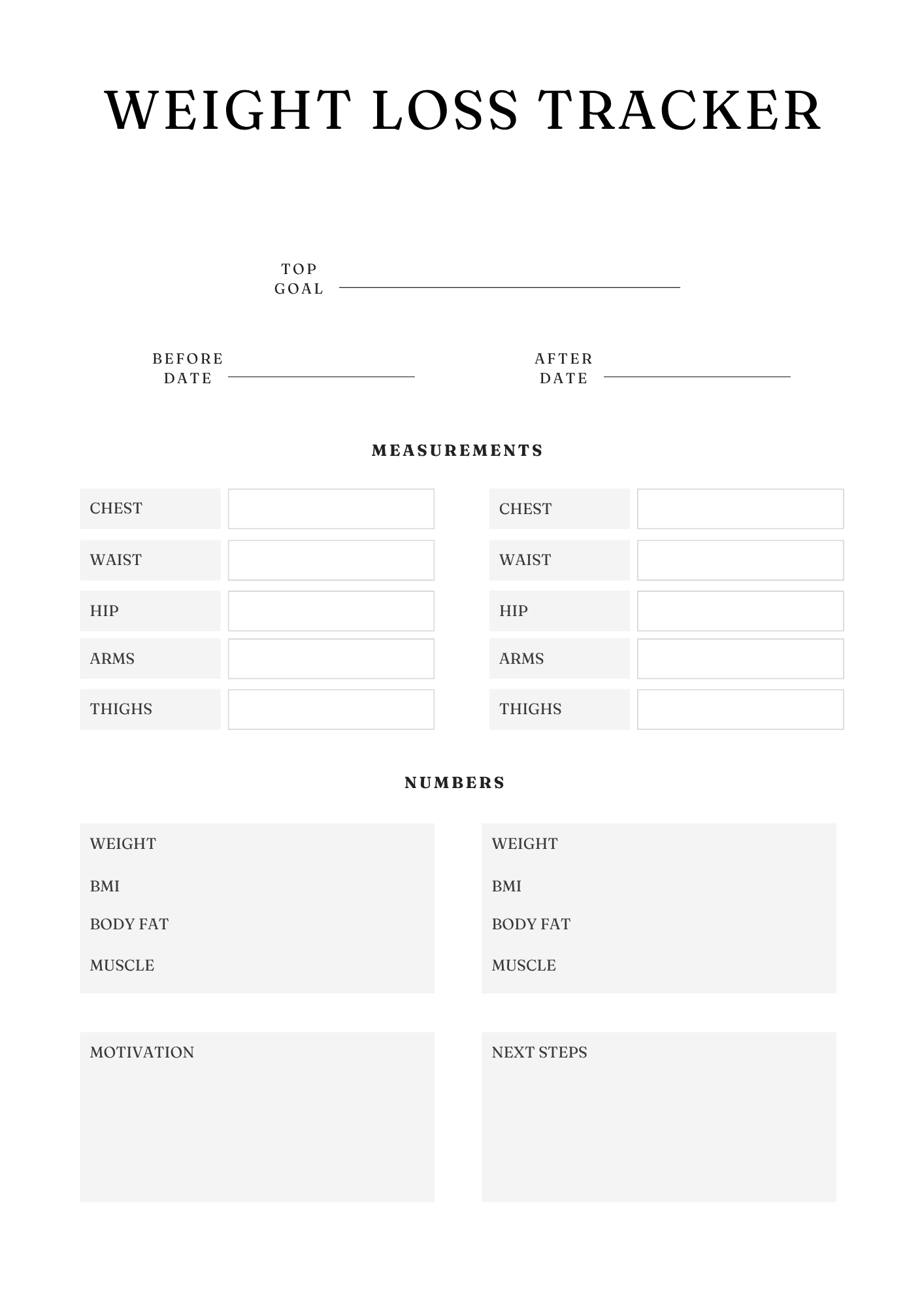 Ultimate Fitness Planner