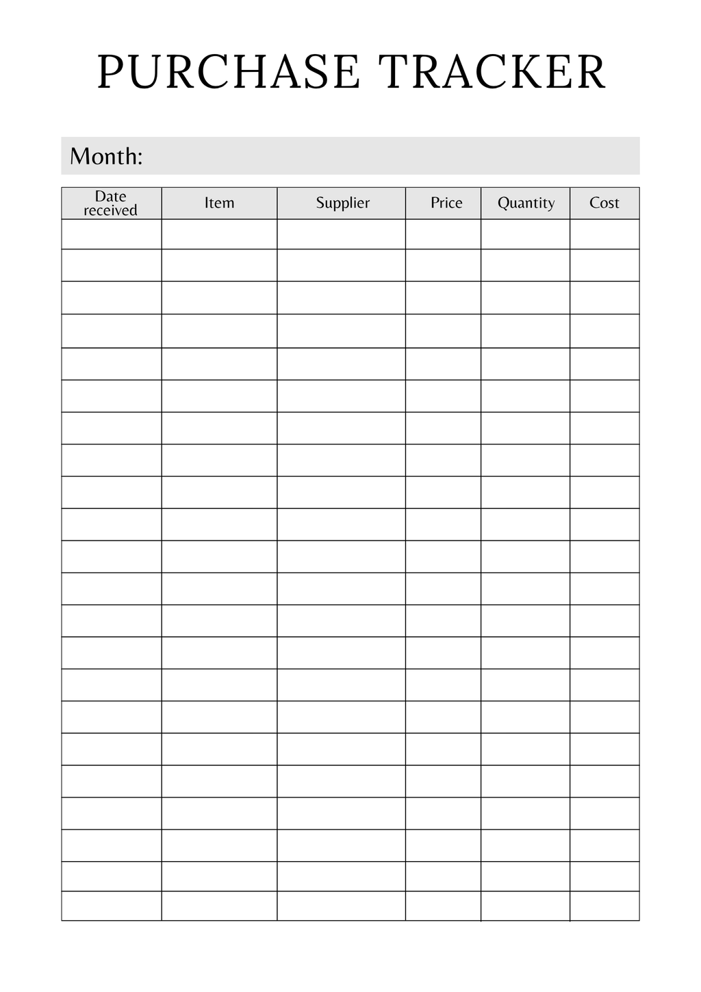 Shopify Success Planner