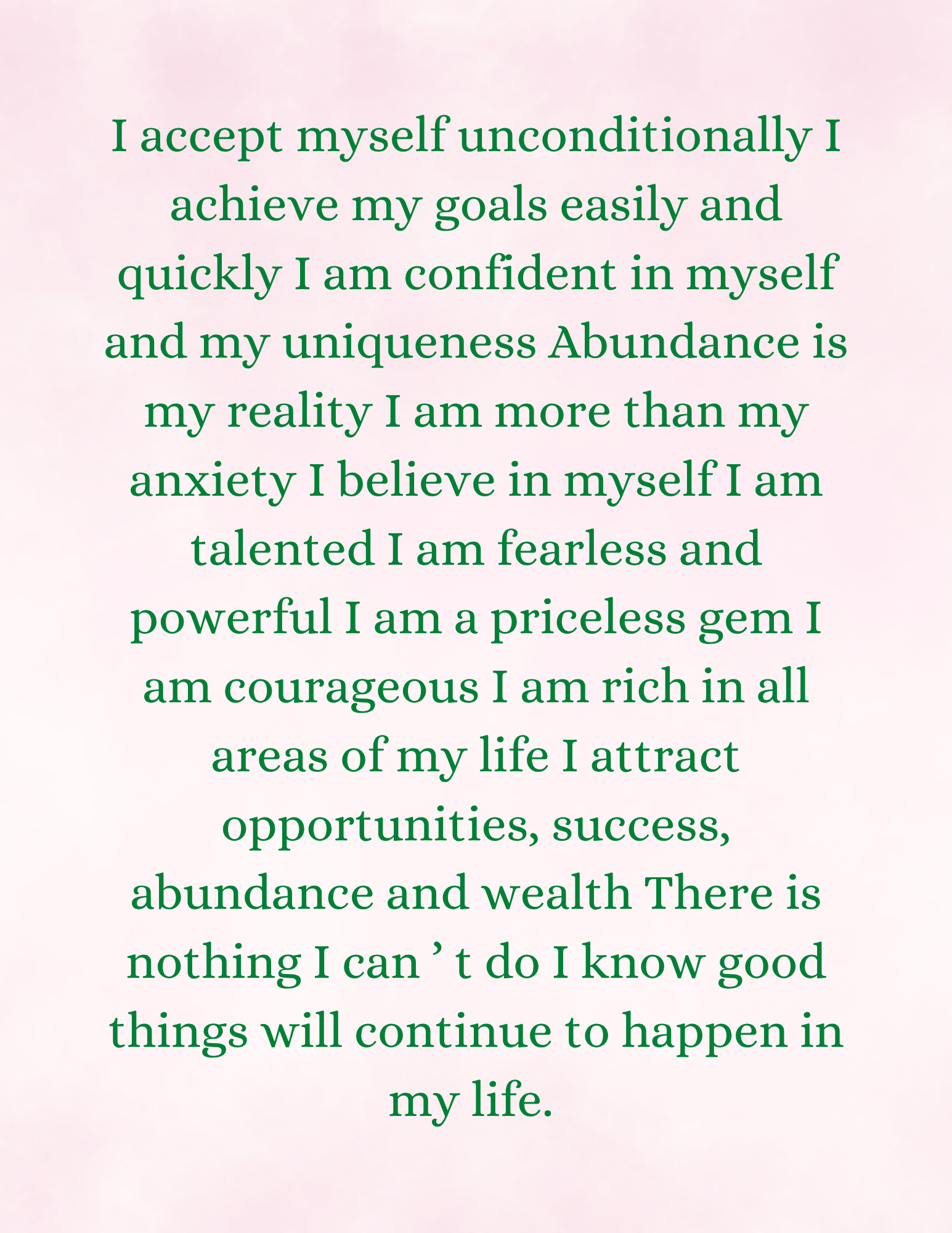 1000 Positive Affirmation for Women