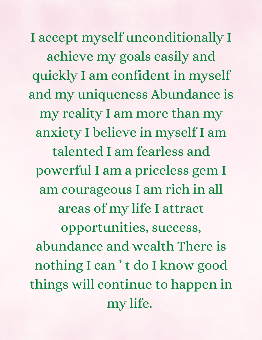 1000 Positive Affirmation for Women