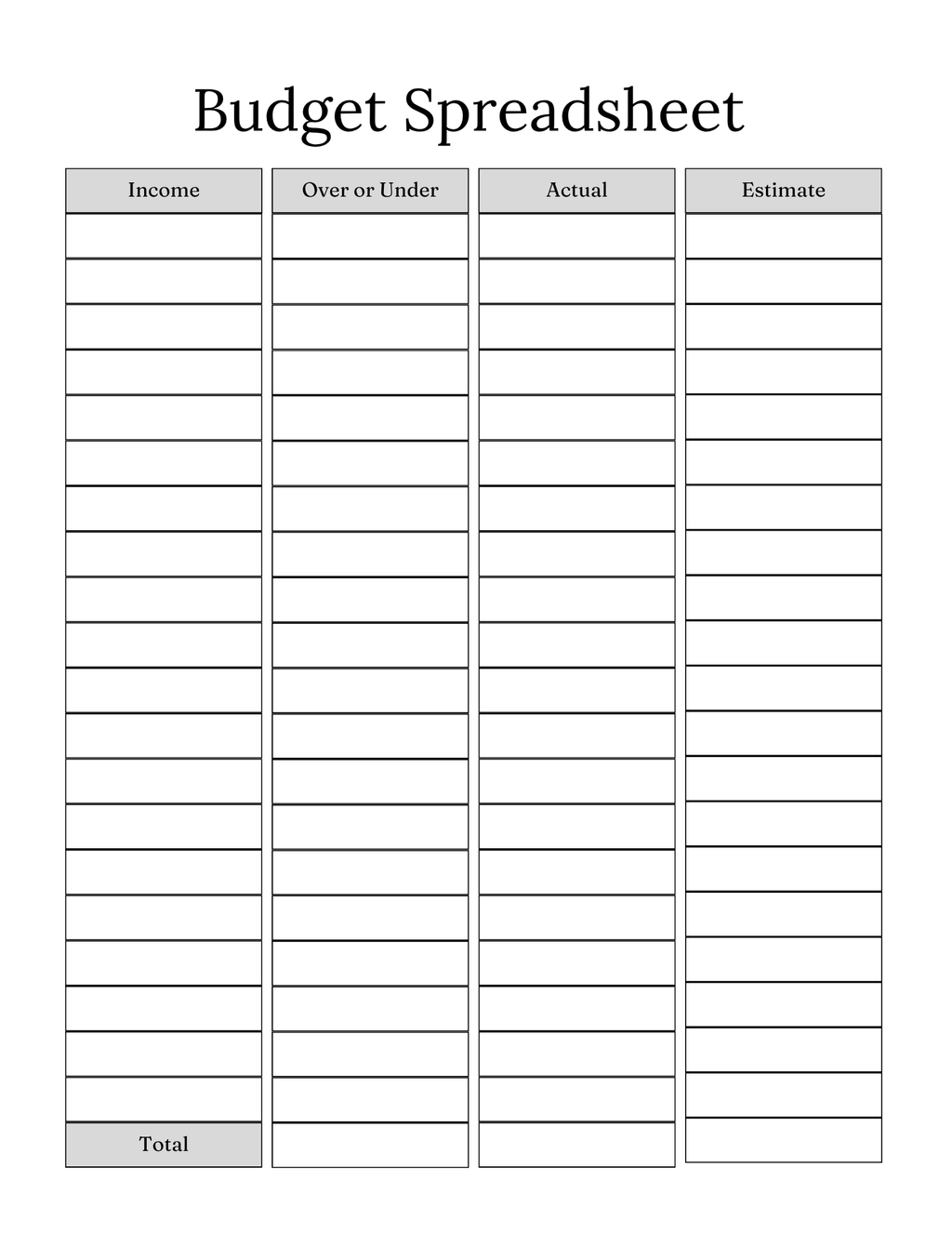 Small Business Bundle Planner