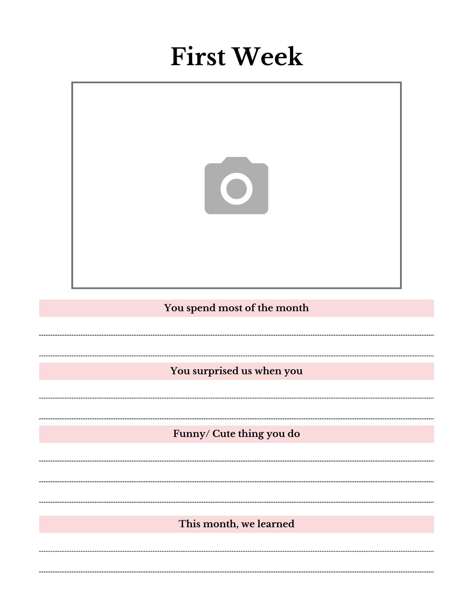 Little Moments Big Memories