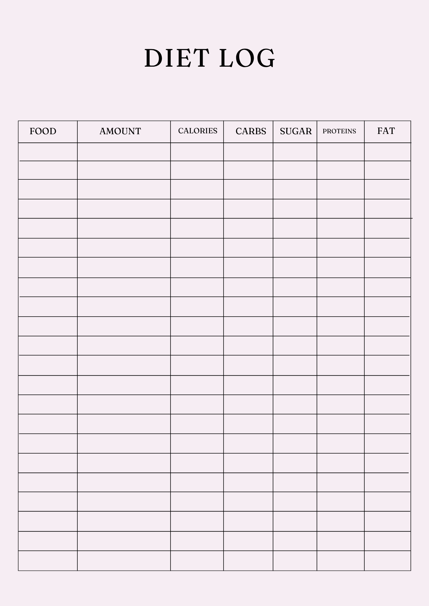 Ultimate Nutrition Wellness Planner