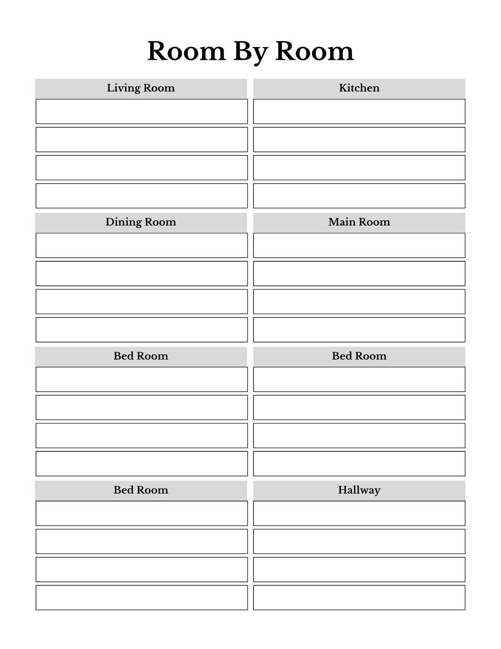 Complete Household Planner