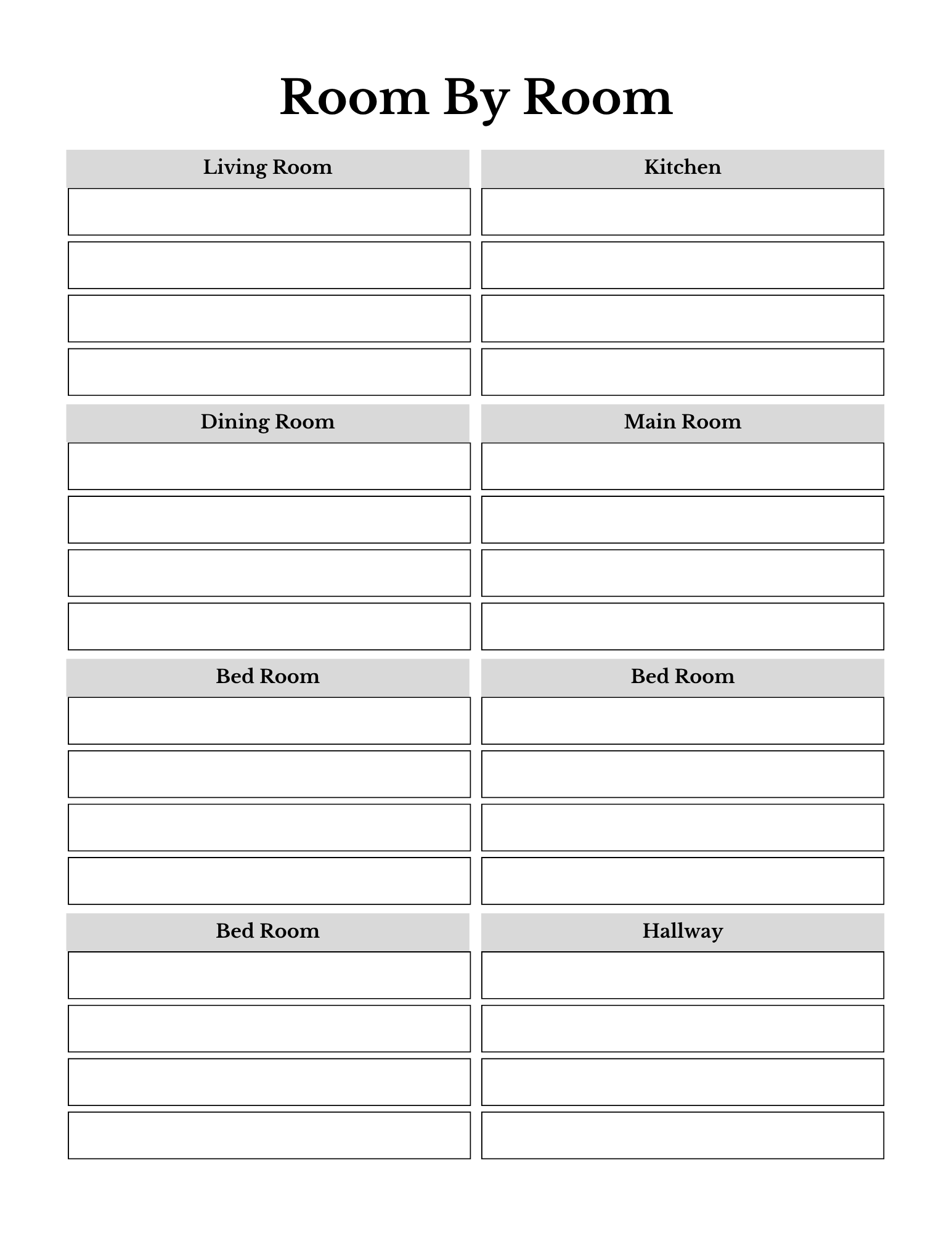 Complete Household Planner