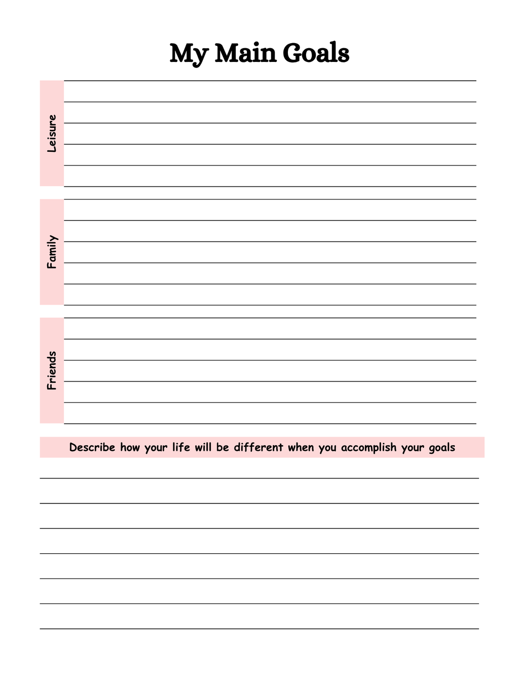 Mental Health Planner 56 Colorful