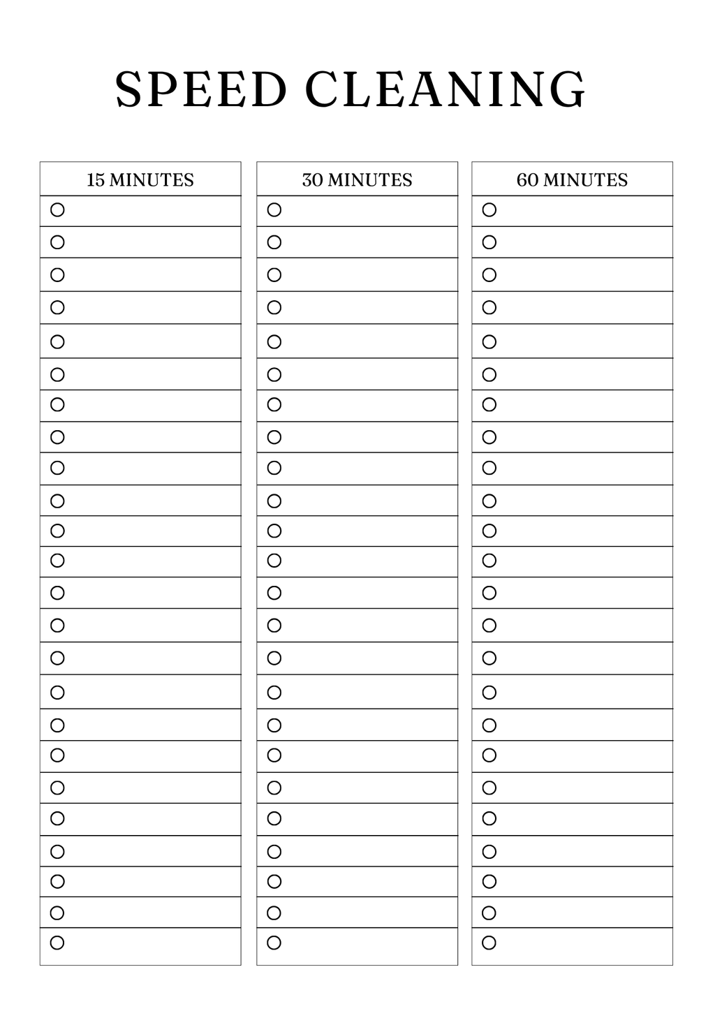 Household Management Planner