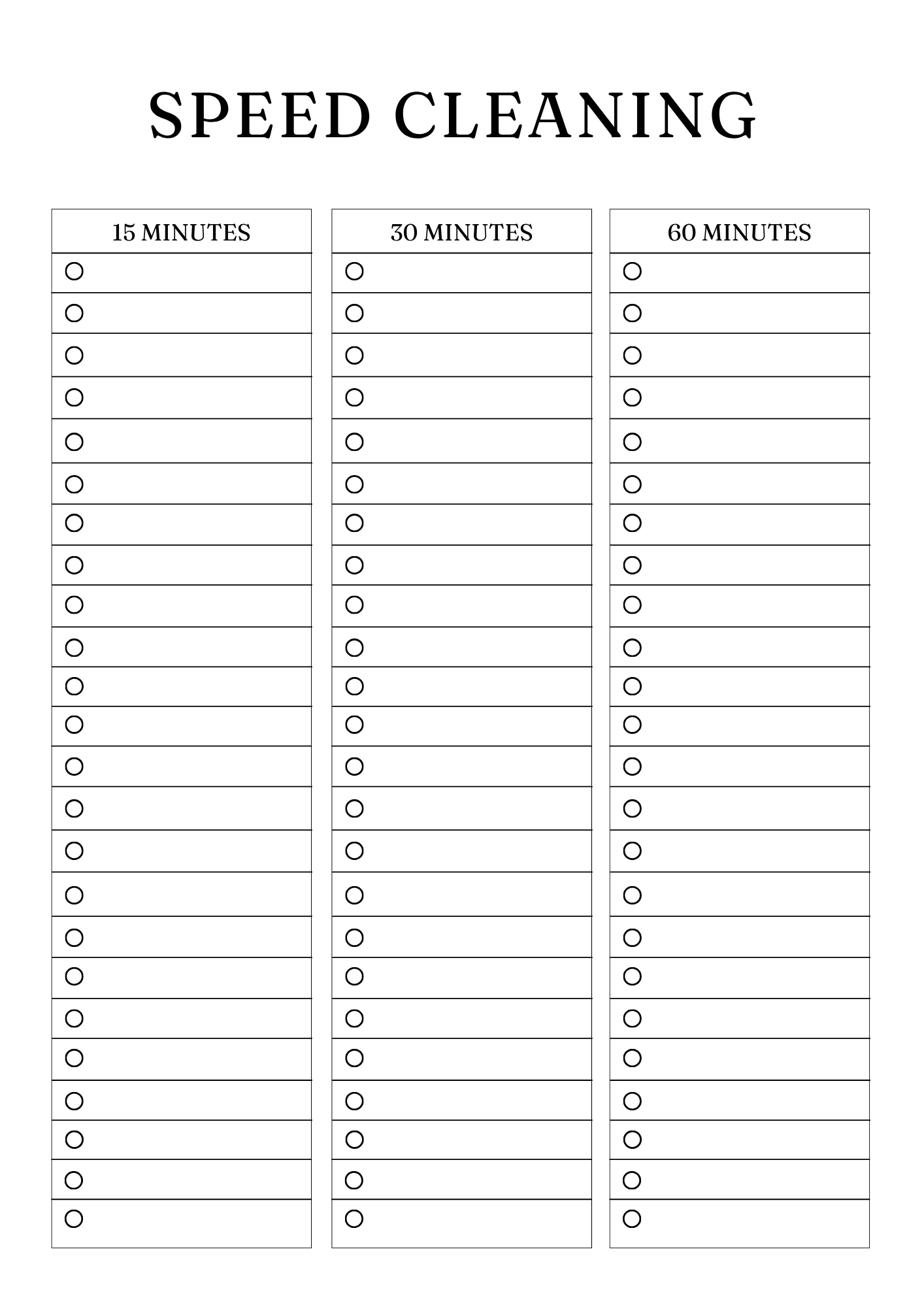 Household Management Planner
