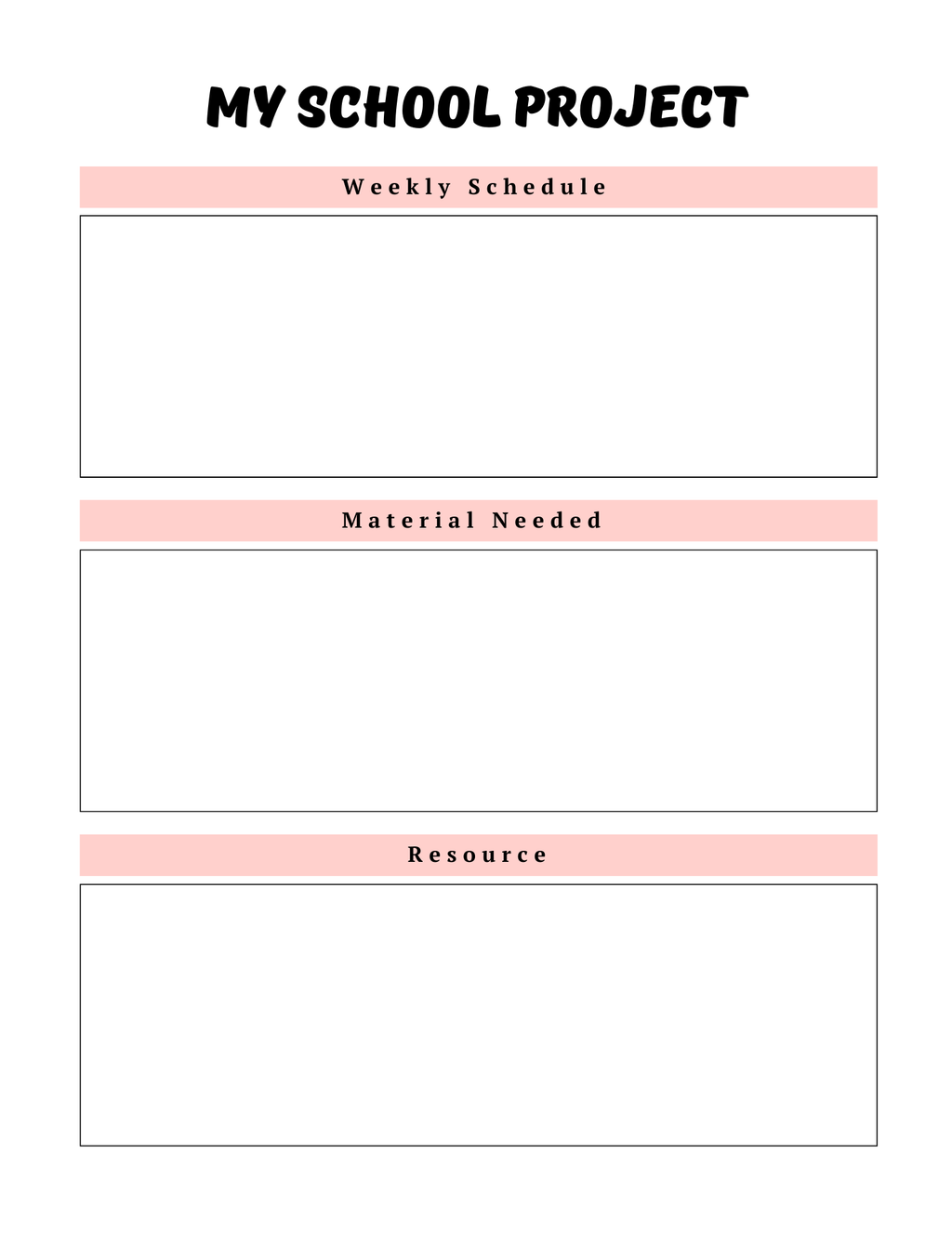 Back -to-school Planner