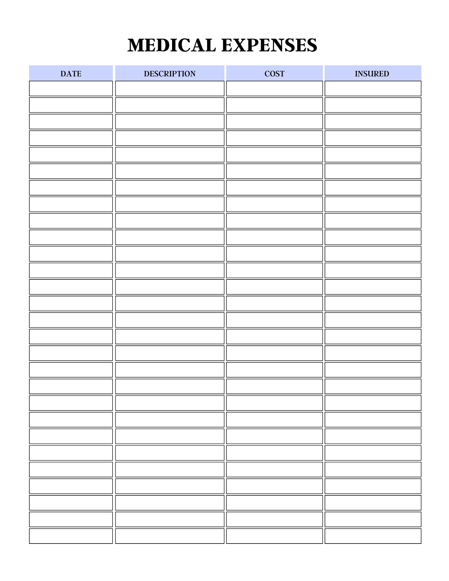 Comprehensive Medical Planner