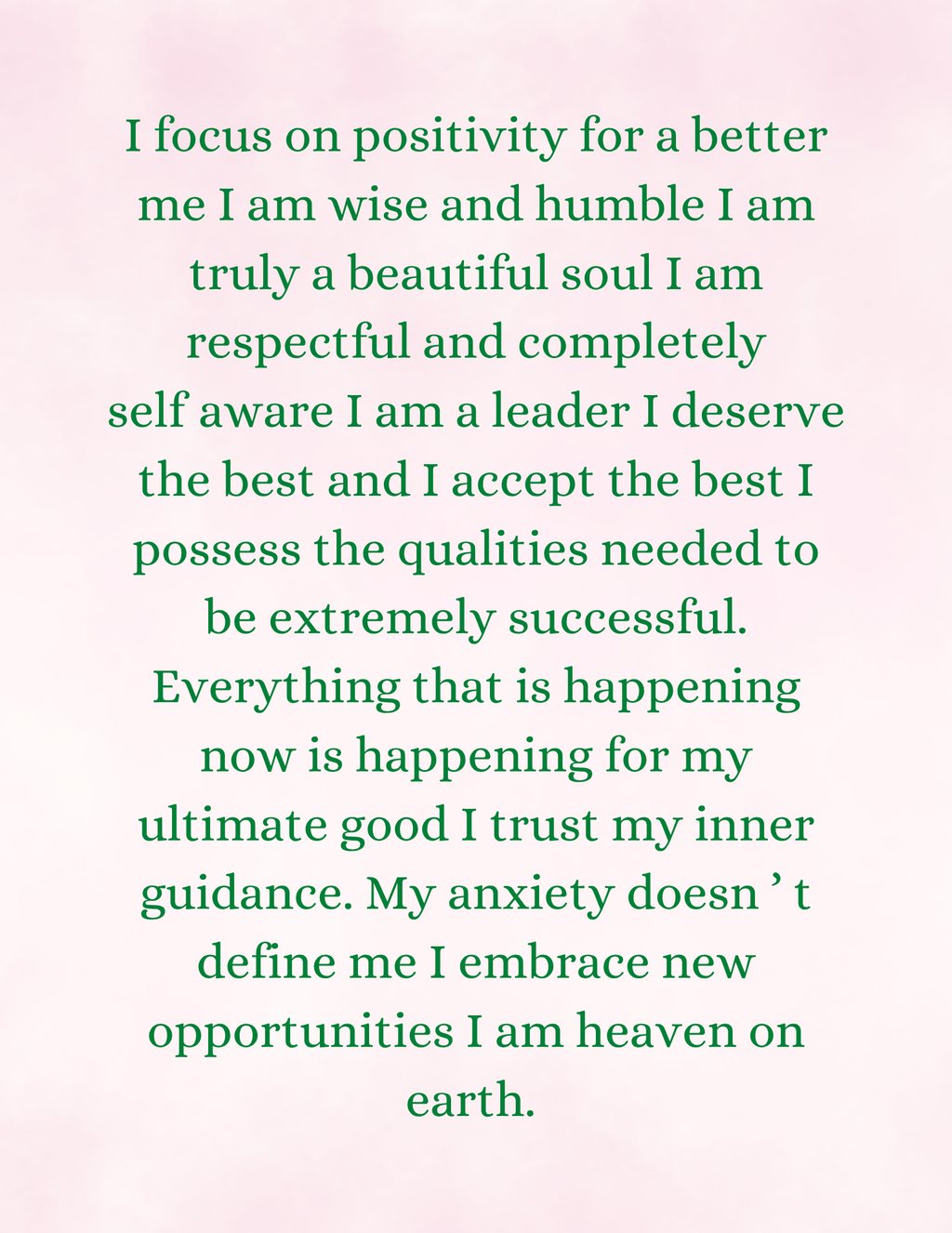 1000 Positive Affirmation for Women