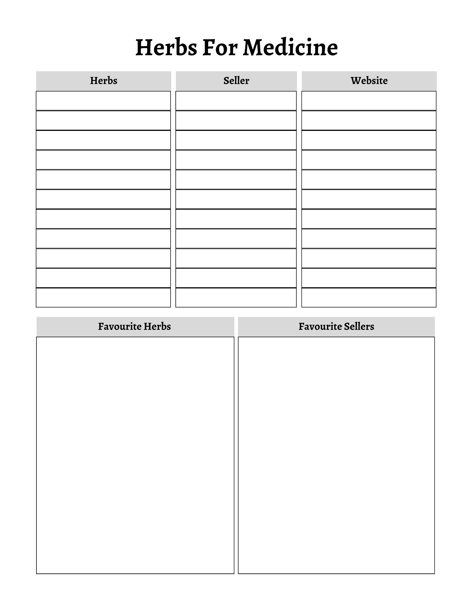 Witchy Planner