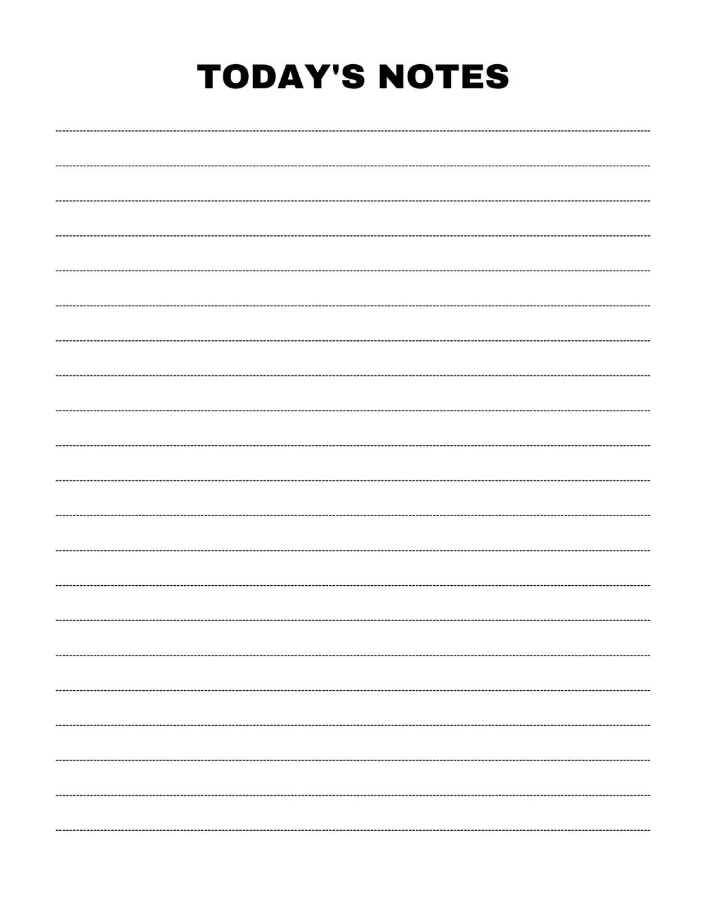 Work From Home Planner